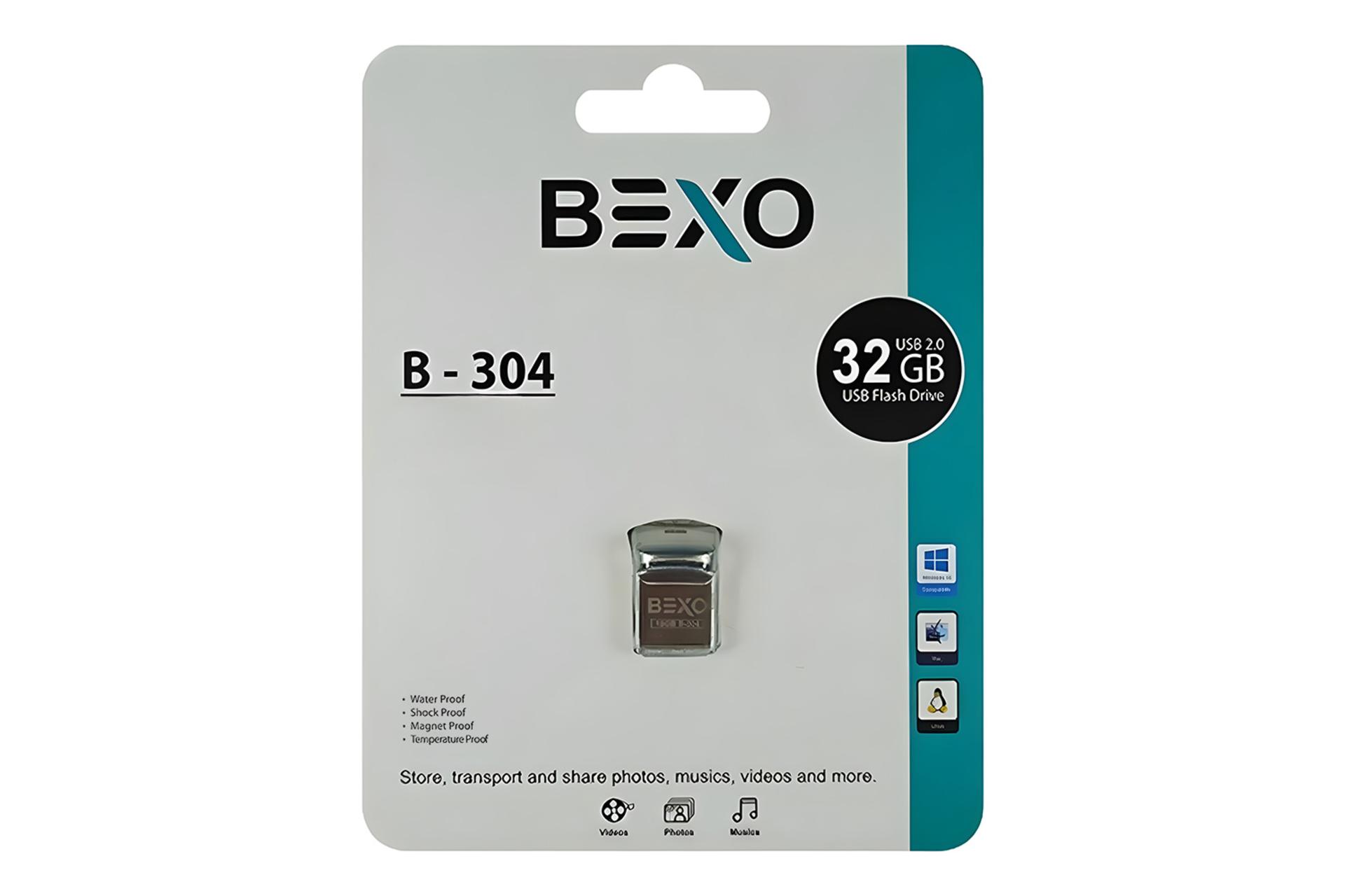 جعبه فلش مموری بکسومن BEXOman B-304 32GB USB 2.0