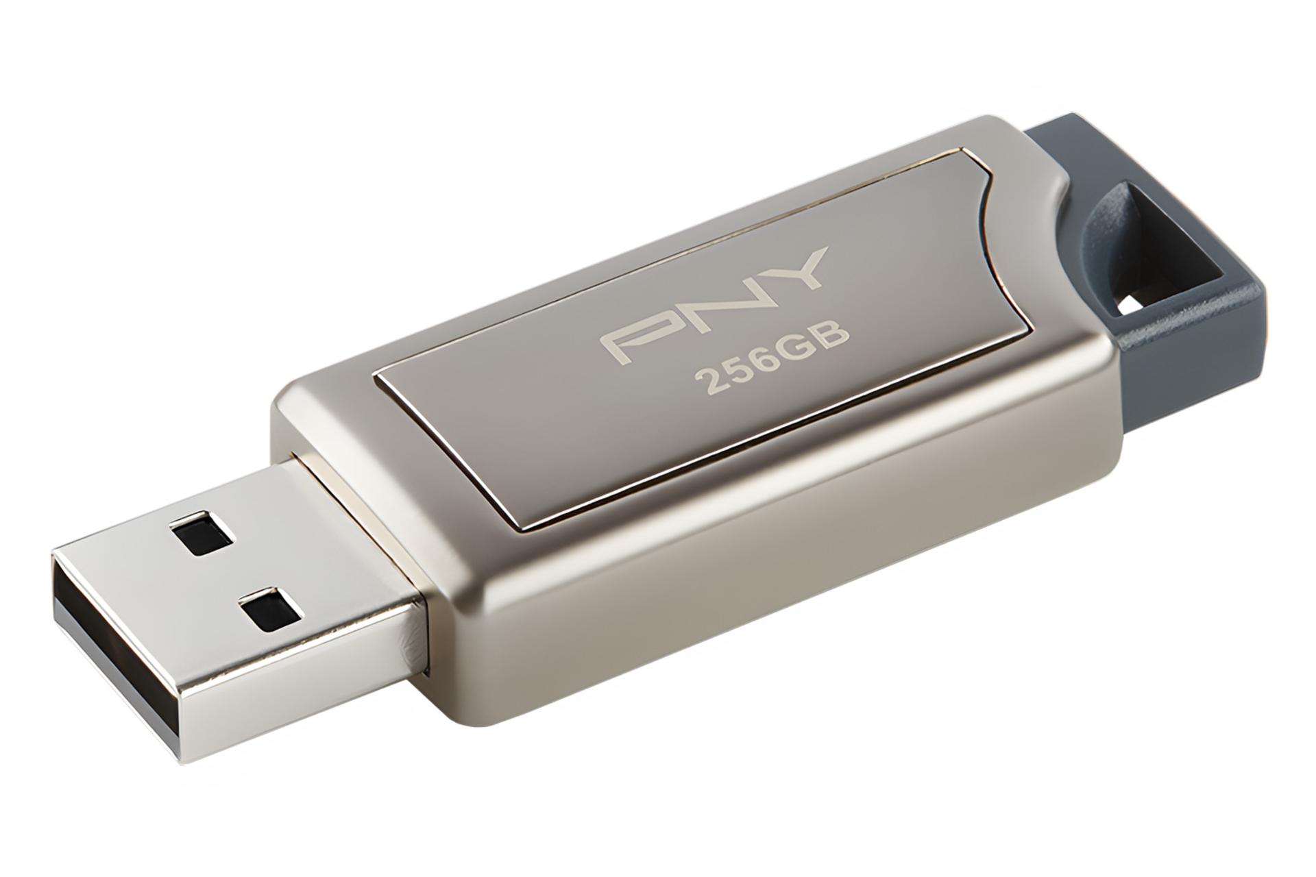 نمای کناری فلش مموری پی ان وای PNY PRO Elite 256GB USB 3.1