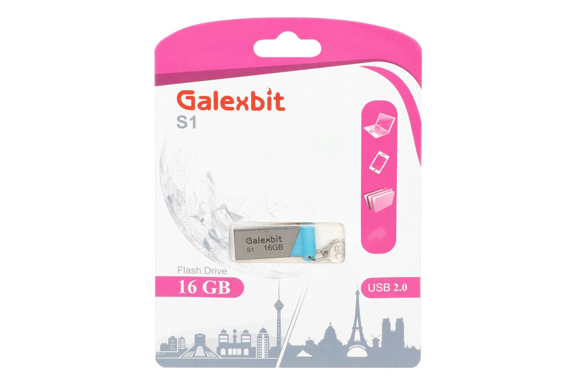 جعبه فلش مموری گلکسبیت Galexbit S1 16GB USB 2.0