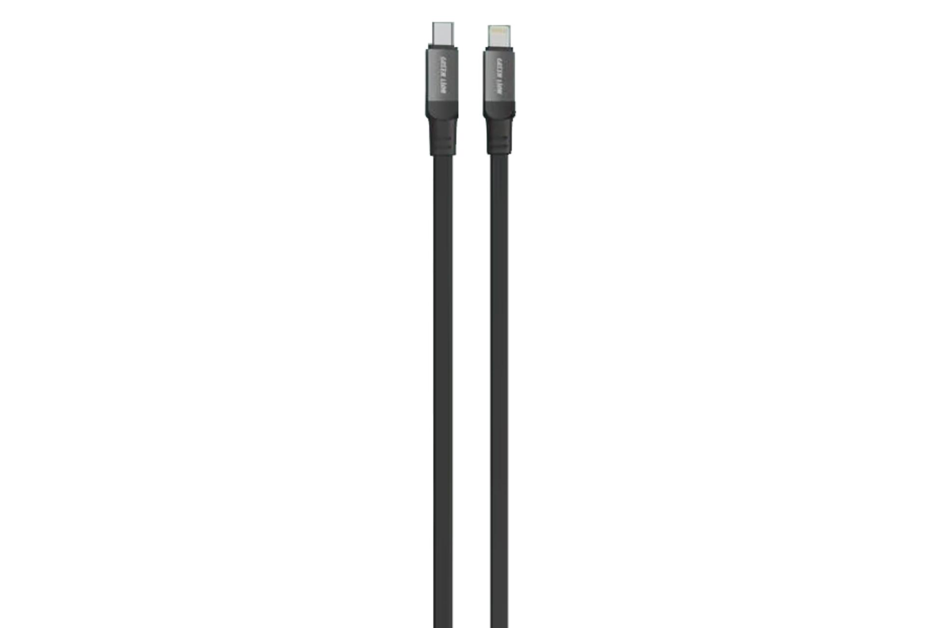 کابل شارژ USB گرین لیون Type-C به Lightning مدل Braided Cable با طول 1 متر