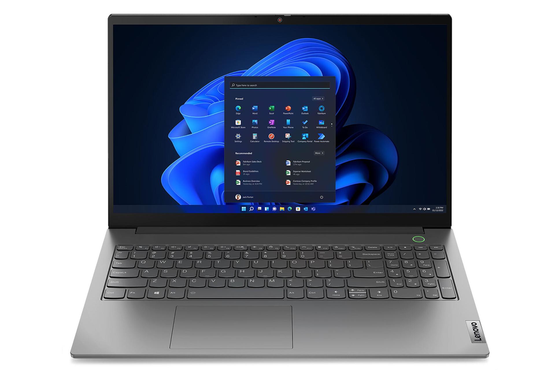 لپ تاپ لنوو Lenovo ThinkBook 15 G2 ITL نمای جلو