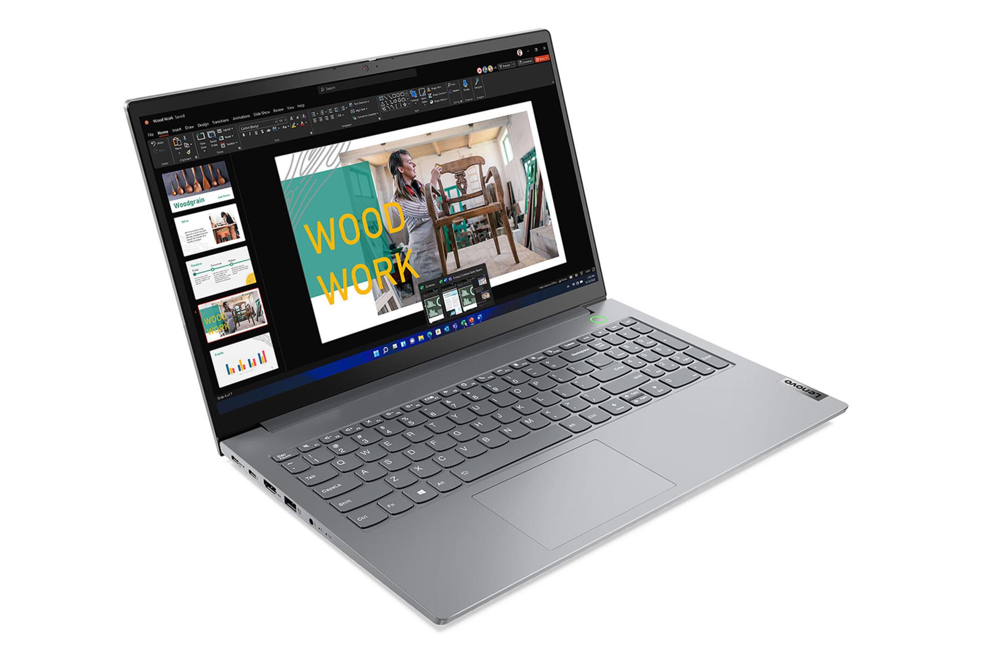 لپ تاپ لنوو Lenovo ThinkBook 15 G2 ITL نمای چپ و درگاه ها