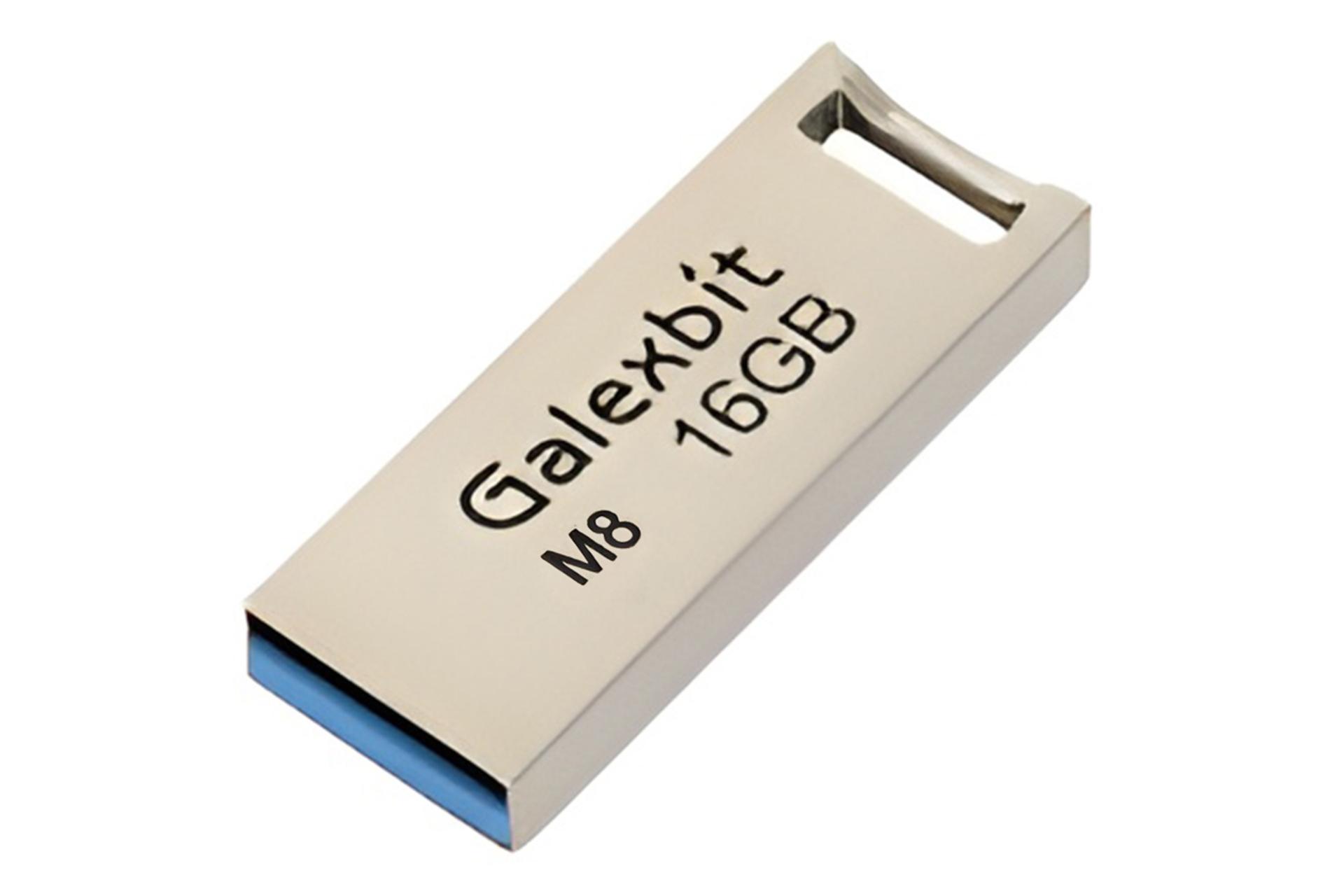 نمای کناری فلش مموری گلکسبیت Galexbit Micro Metal M8 16GB USB 2.0