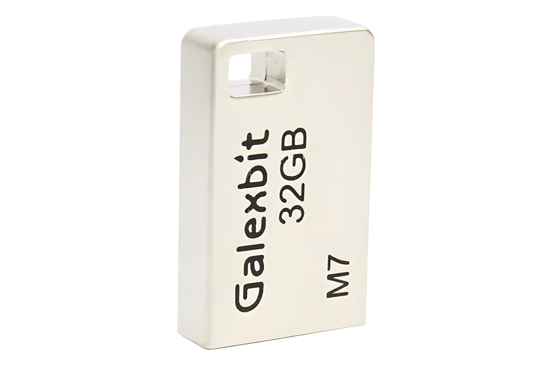 نمای کناری فلش مموری گلکسبیت Galexbit Micro Metal M7 32GB USB 2.0
