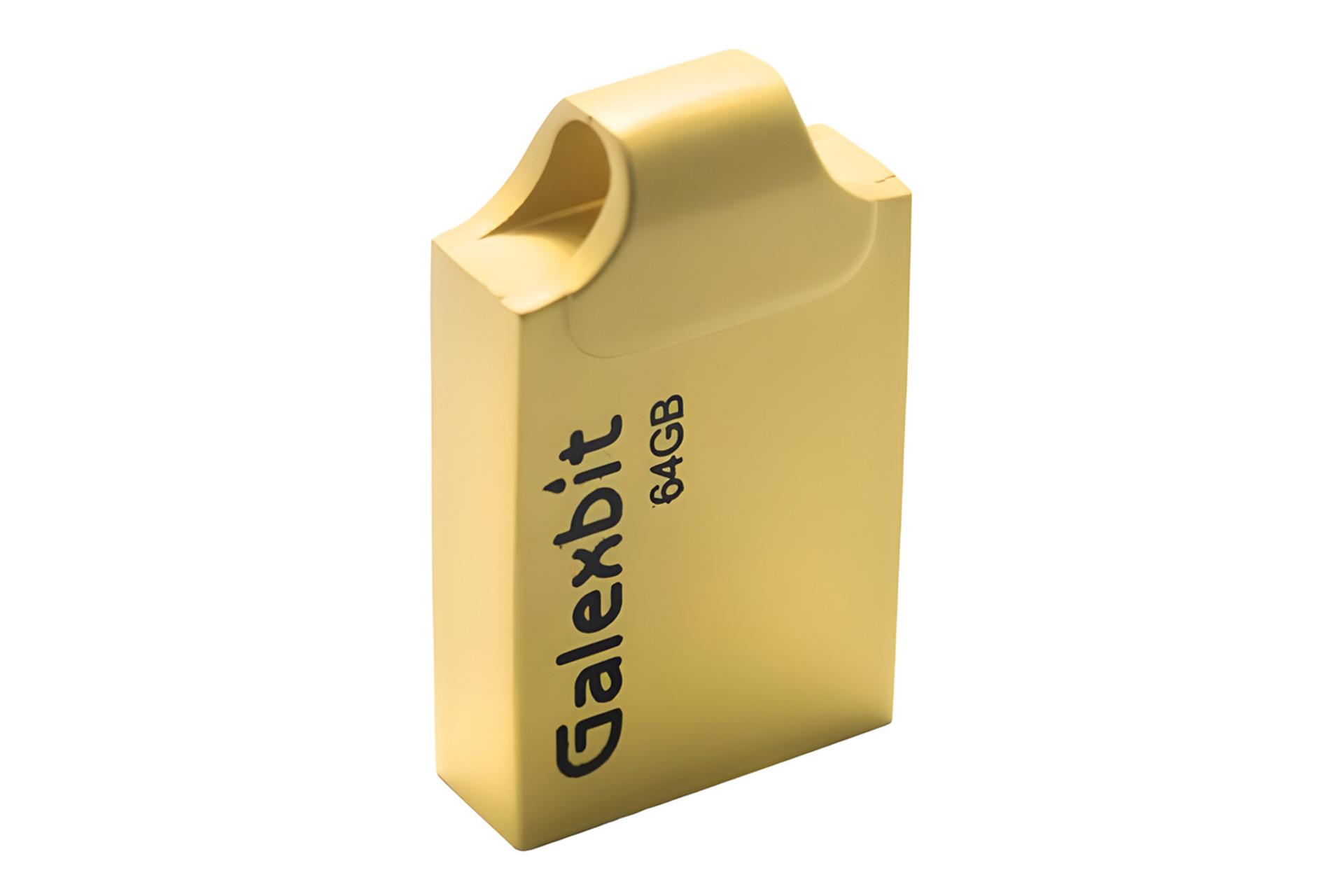 نمای کناری فلش مموری گلکسبیت Galexbit Micro Metal M6 64GB USB 2.0