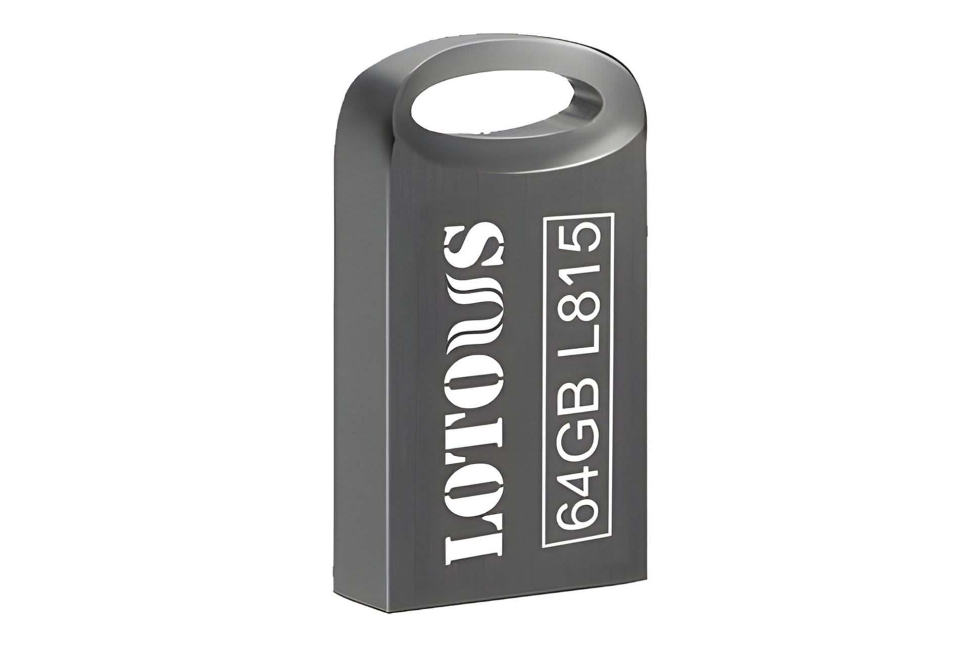 نمای کناری فلش مموری لوتوس Lotous L-815 64GB USB 3.0