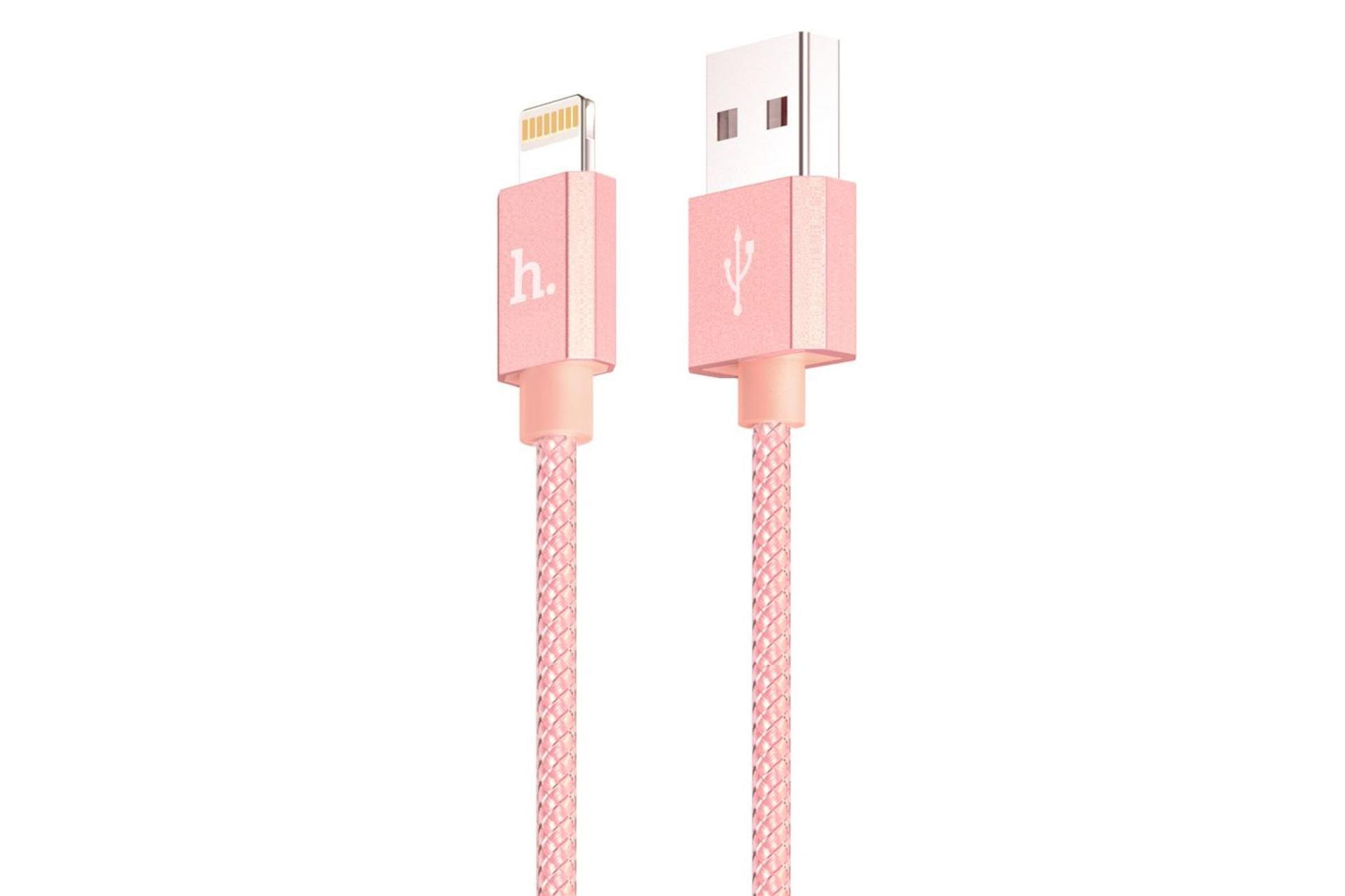 کابل شارژ USB هوکو Type-A به Lightning مدل UPF01 با طول 1.2 متر