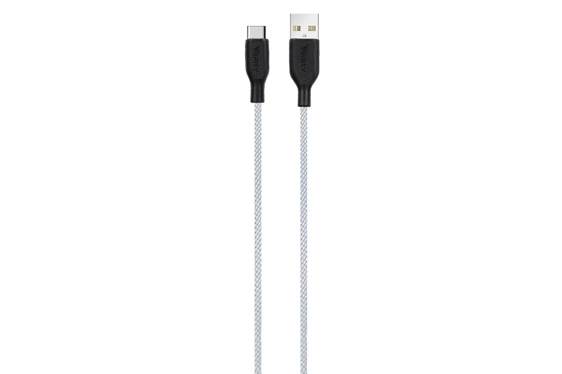 کابل شارژ USB وریتی Type-A به Type-C مدل CB 3149 T-G با طول 1 متر