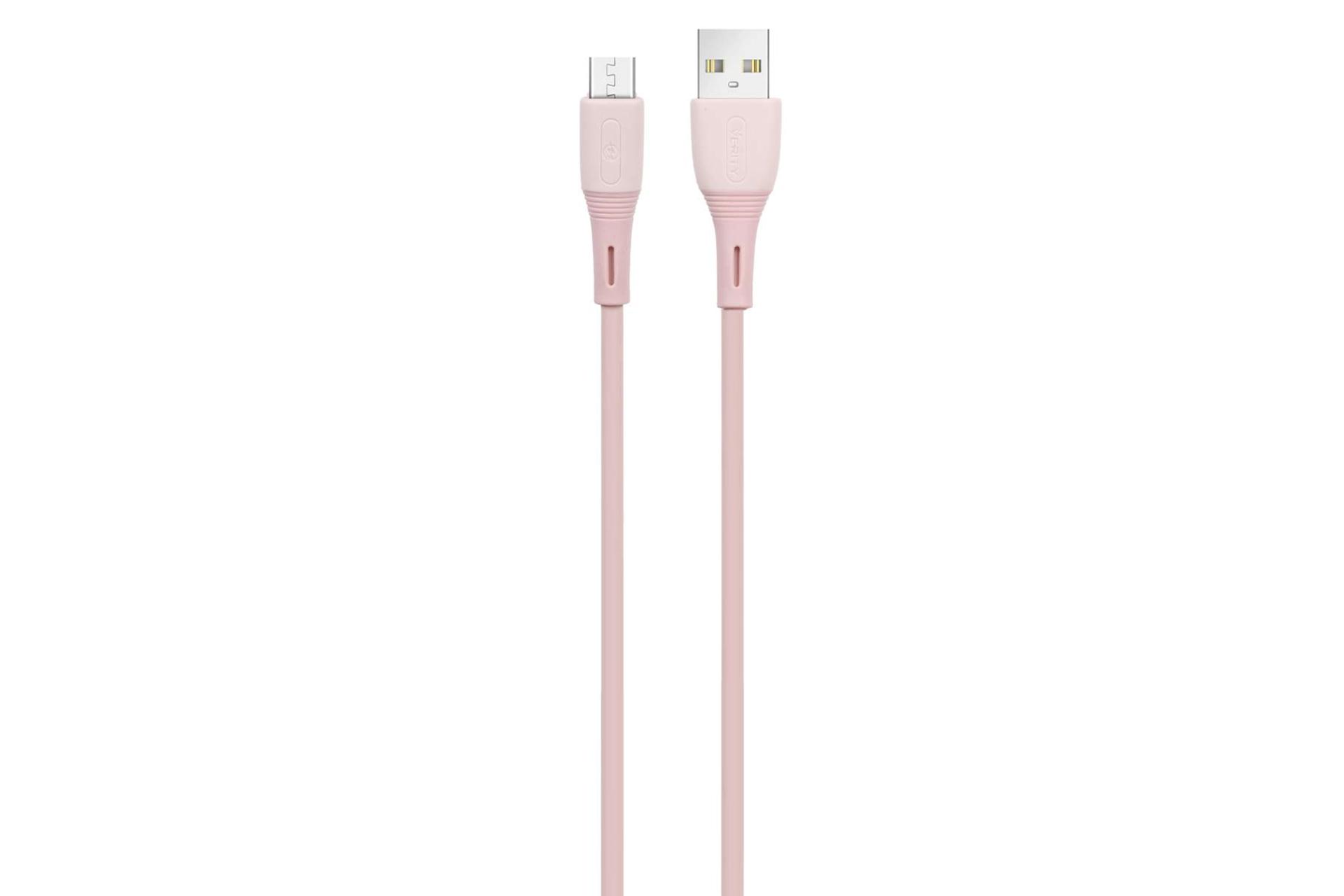 کابل شارژ USB وریتی Type-A به Micro-USB مدل CB3138P-A با طول 1 متر