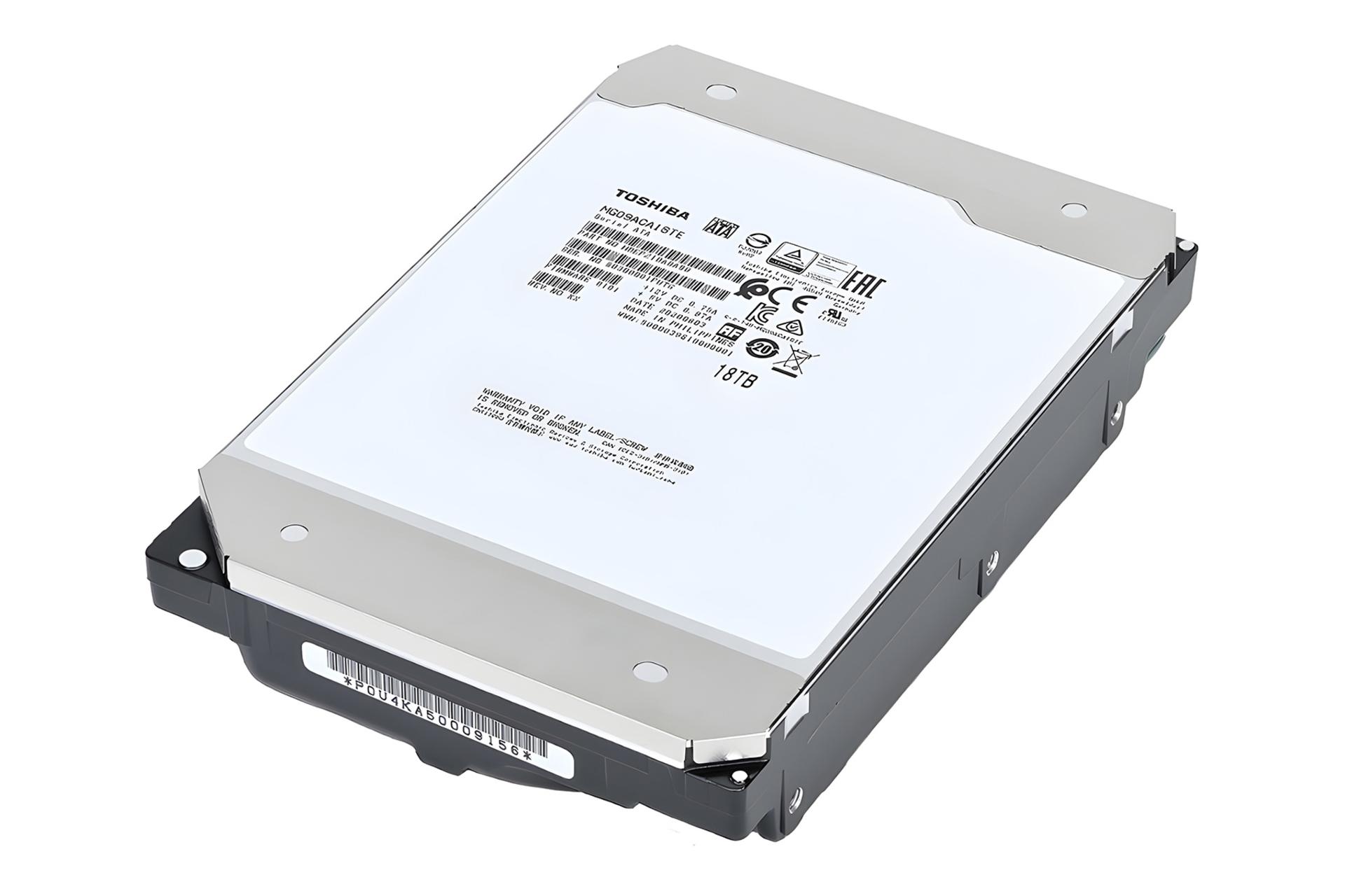 نمای کناری هارد دیسک توشیبا Toshiba MG09 3.5 Inch 18TB