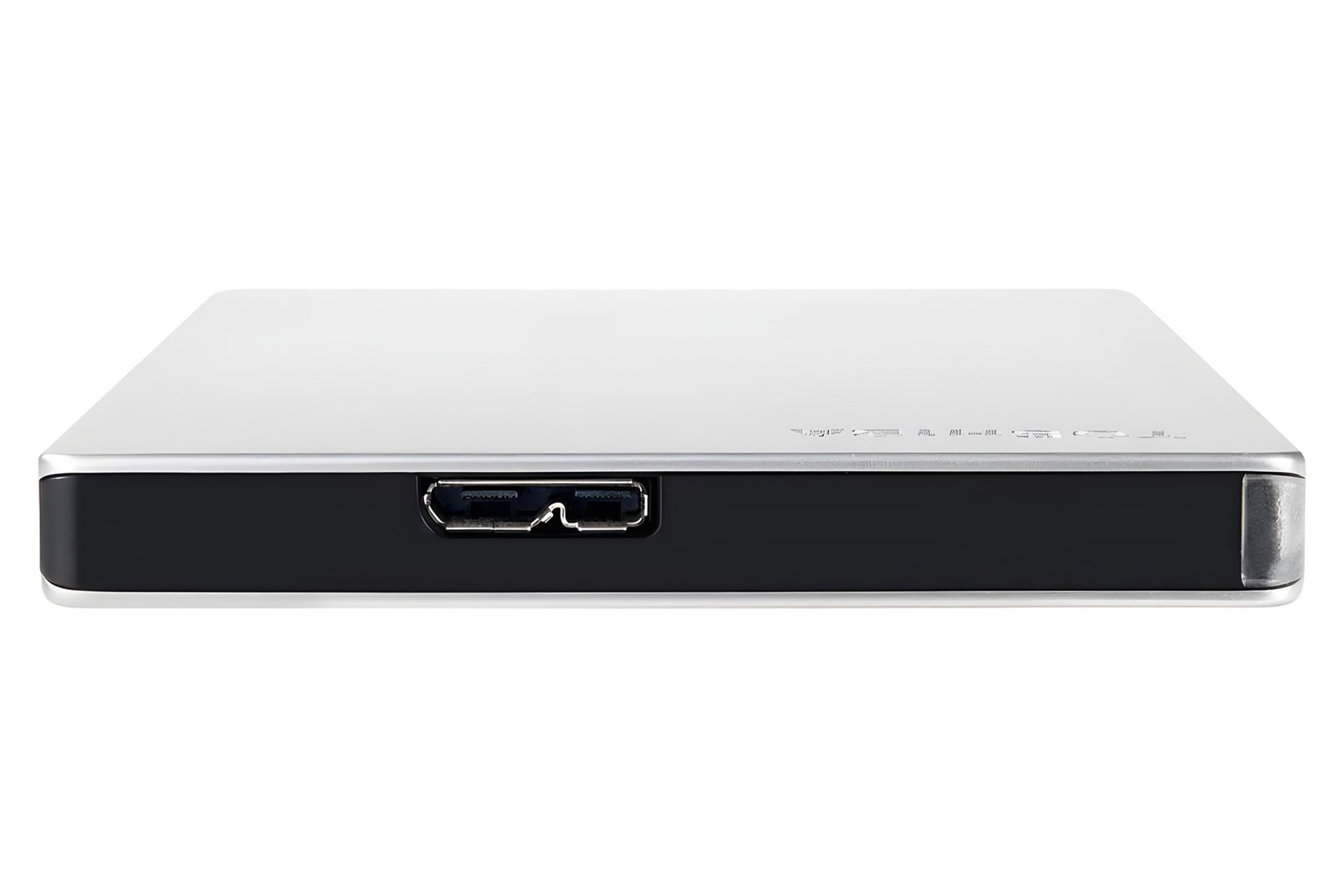 درگاه اتصال هارد دیسک توشیبا Toshiba Canvio Slim 2.5 Inch 1TB USB 3.0
