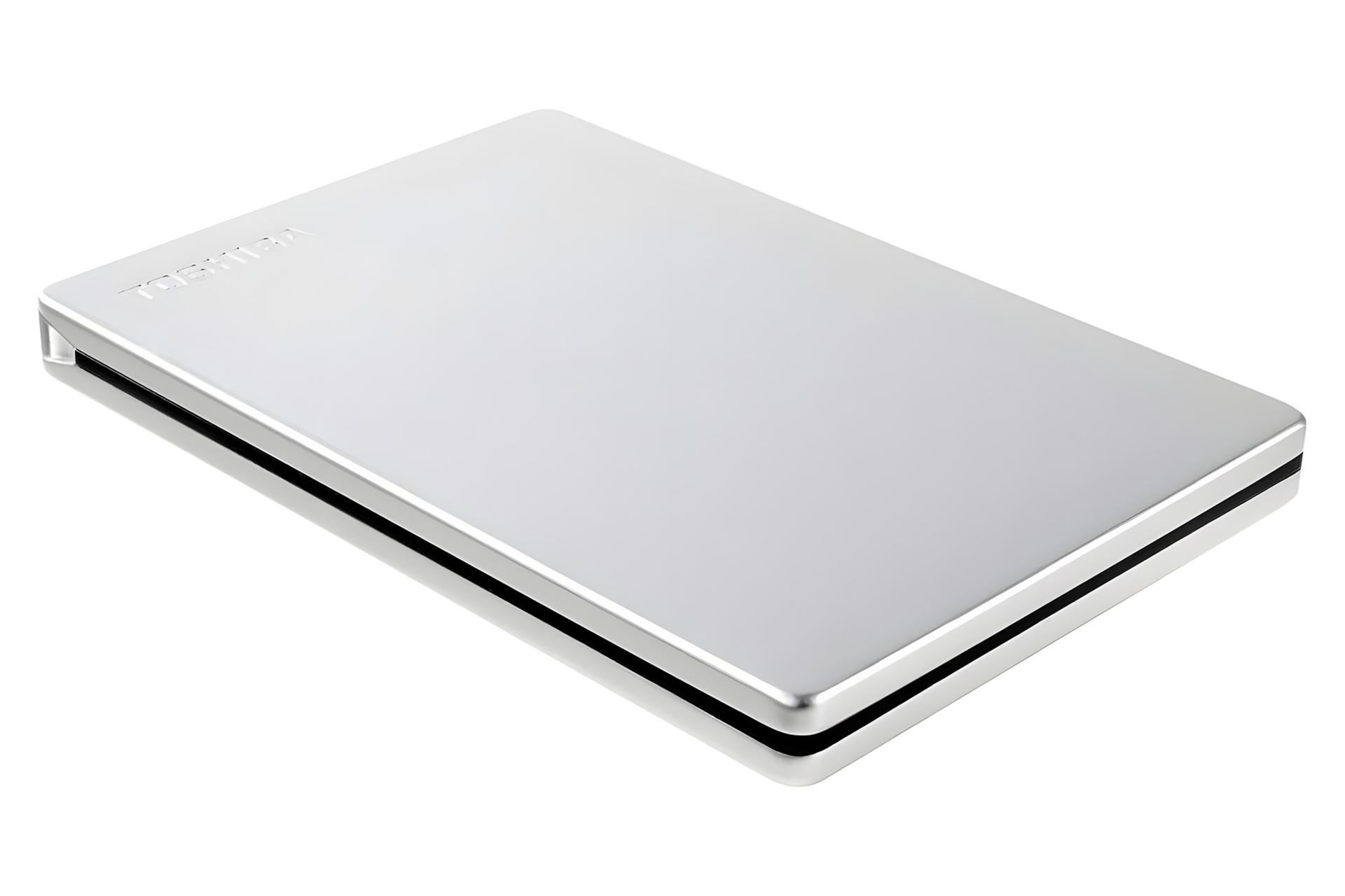 نمای کناری هارد دیسک توشیبا Toshiba Canvio Slim 2.5 Inch 1TB USB 3.0