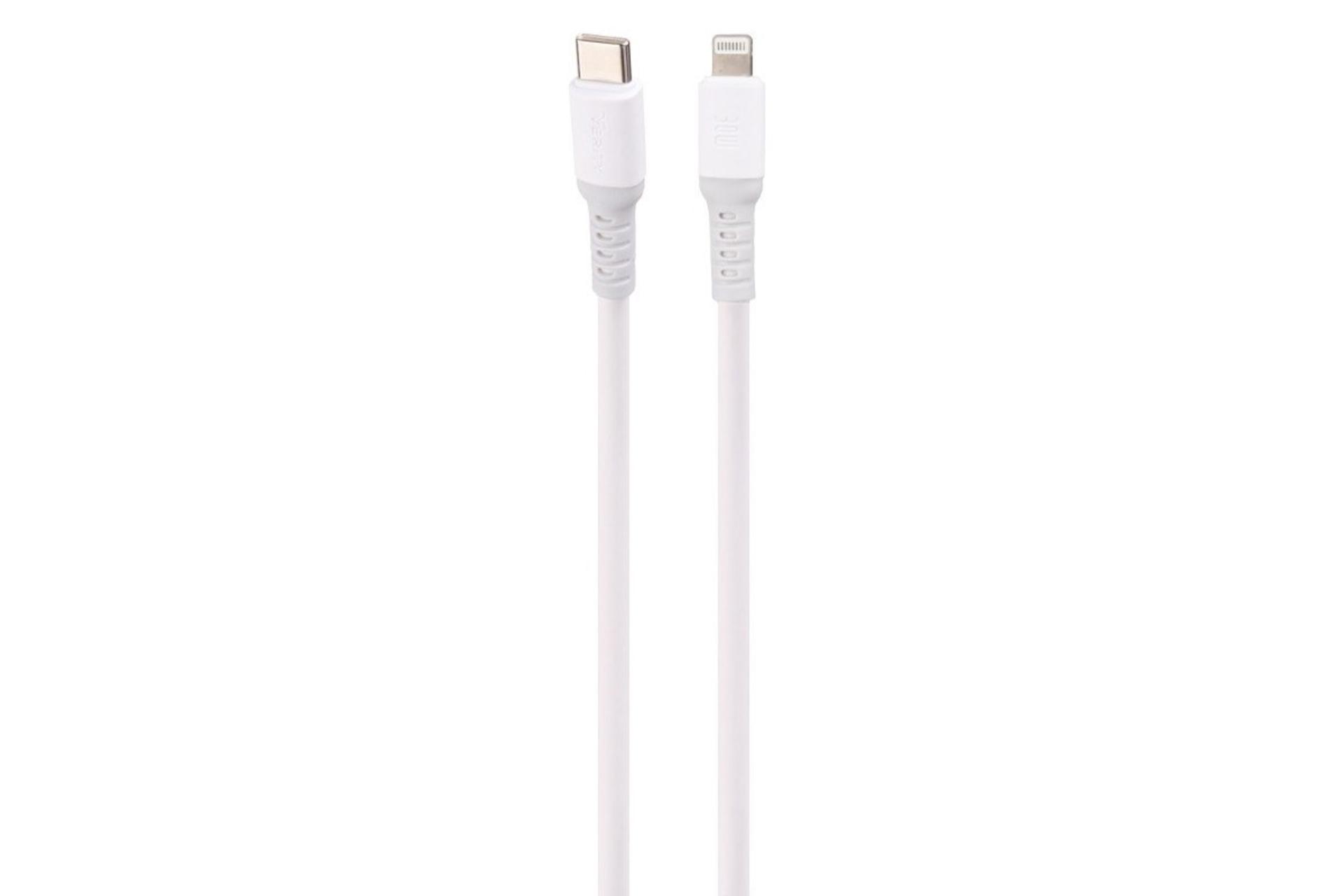 کابل شارژ USB وریتی Type-C به Lightning مدل CB 3153 با طول 1 متر