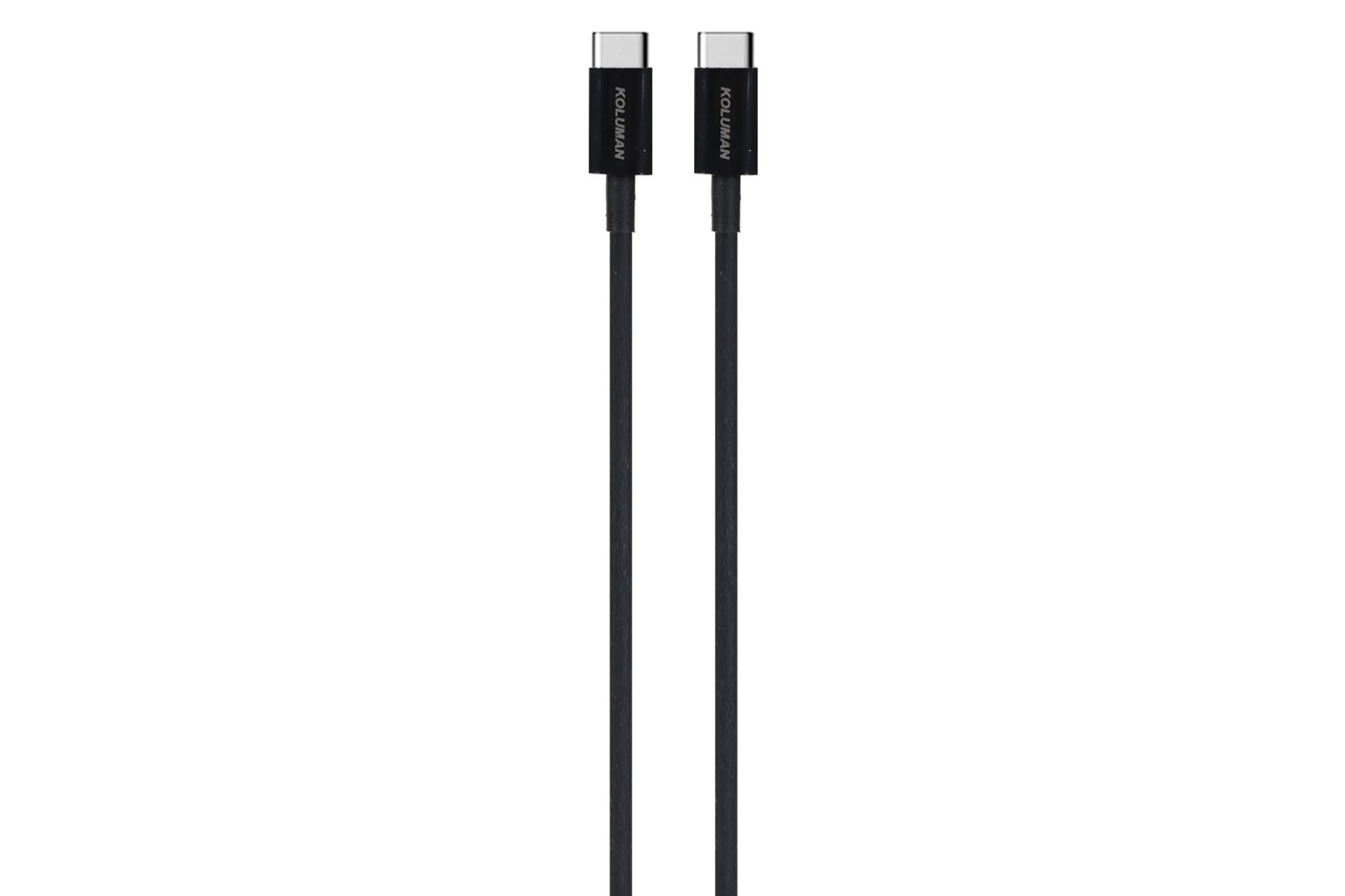 کابل شارژ USB کلومن Type-C به Type-C مدل KD-14 با طول 1 متر