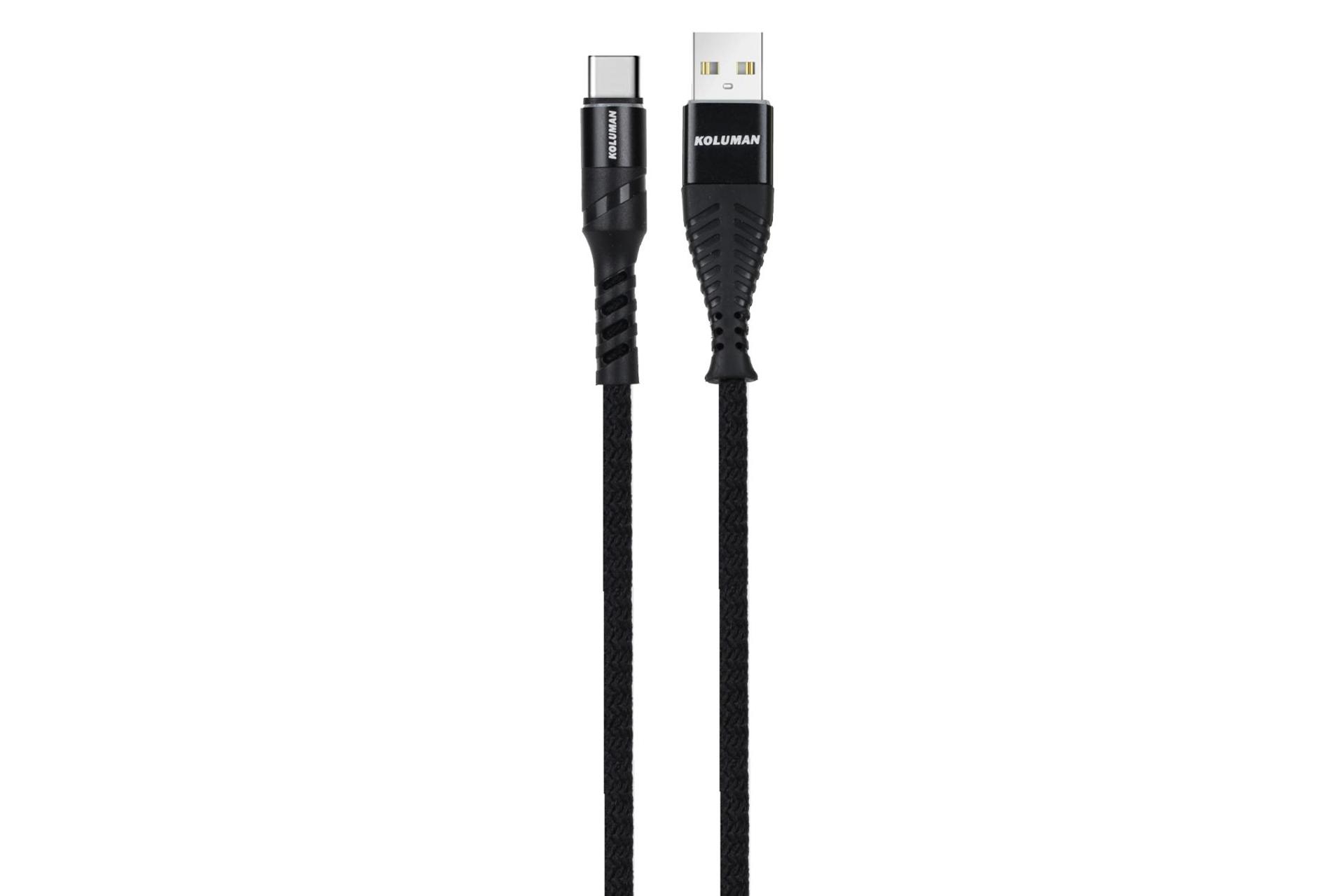 کابل شارژ USB کلومن Type-A به Type-C مدل KD-41 با طول 1 متر