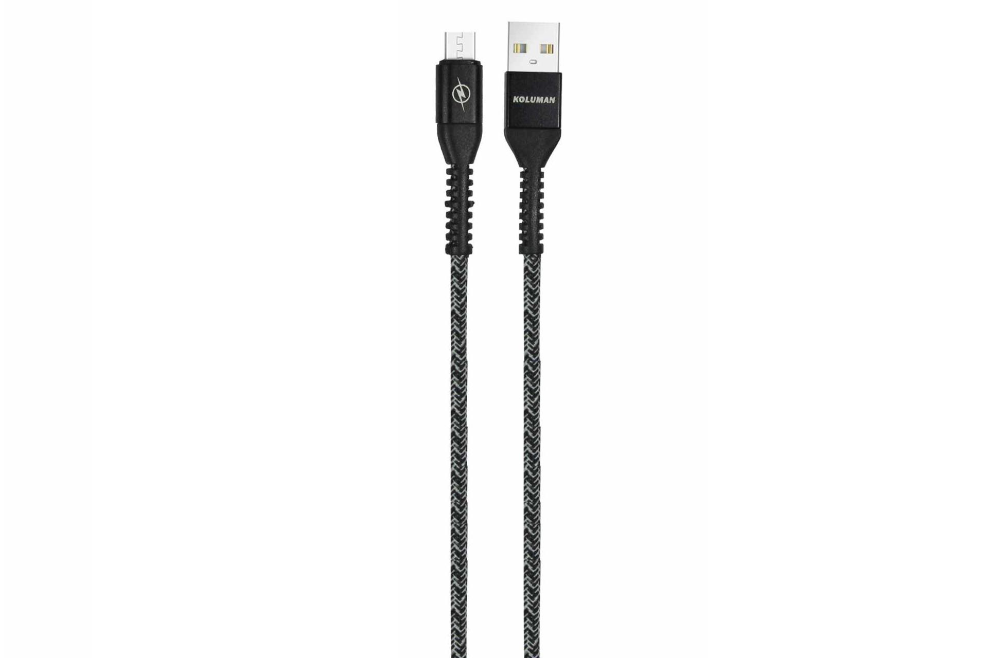 کابل شارژ USB کلومن Type-A به Micro-USB مدل KD-42 با طول 1.2 متر