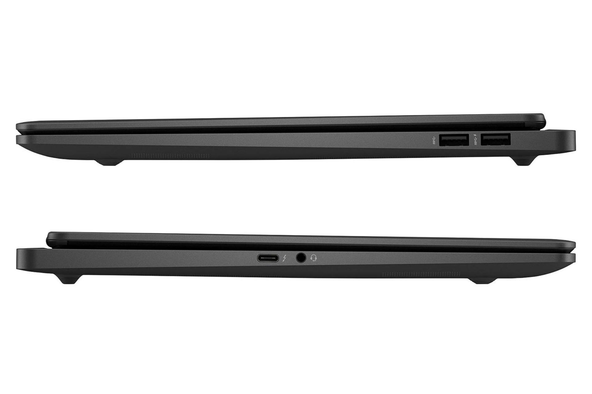 لپ تاپ اچ پی HP OMEN 14 Slim نمای جانبی و درگاه ها
