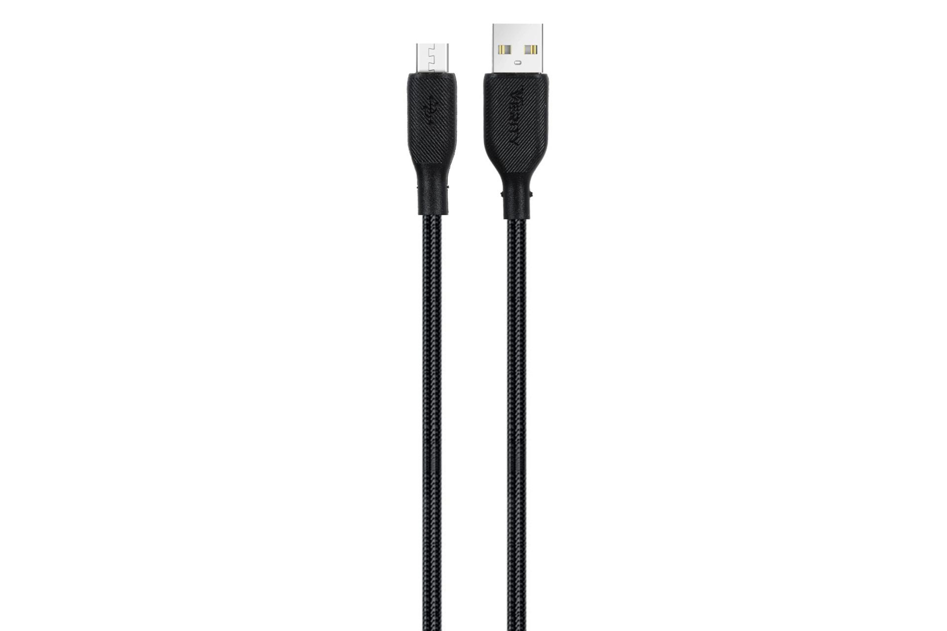 کابل شارژ USB وریتی Type-A به Micro-USB مدل CB 3148 A-B با طول 1 متر