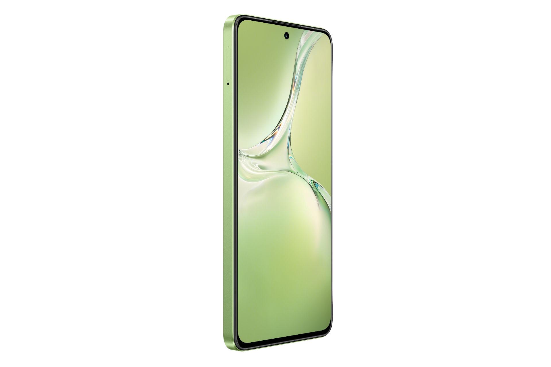پنل جلو و صفحه نمایش گوشی موبایل اوپو Oppo K12x سبز روشن