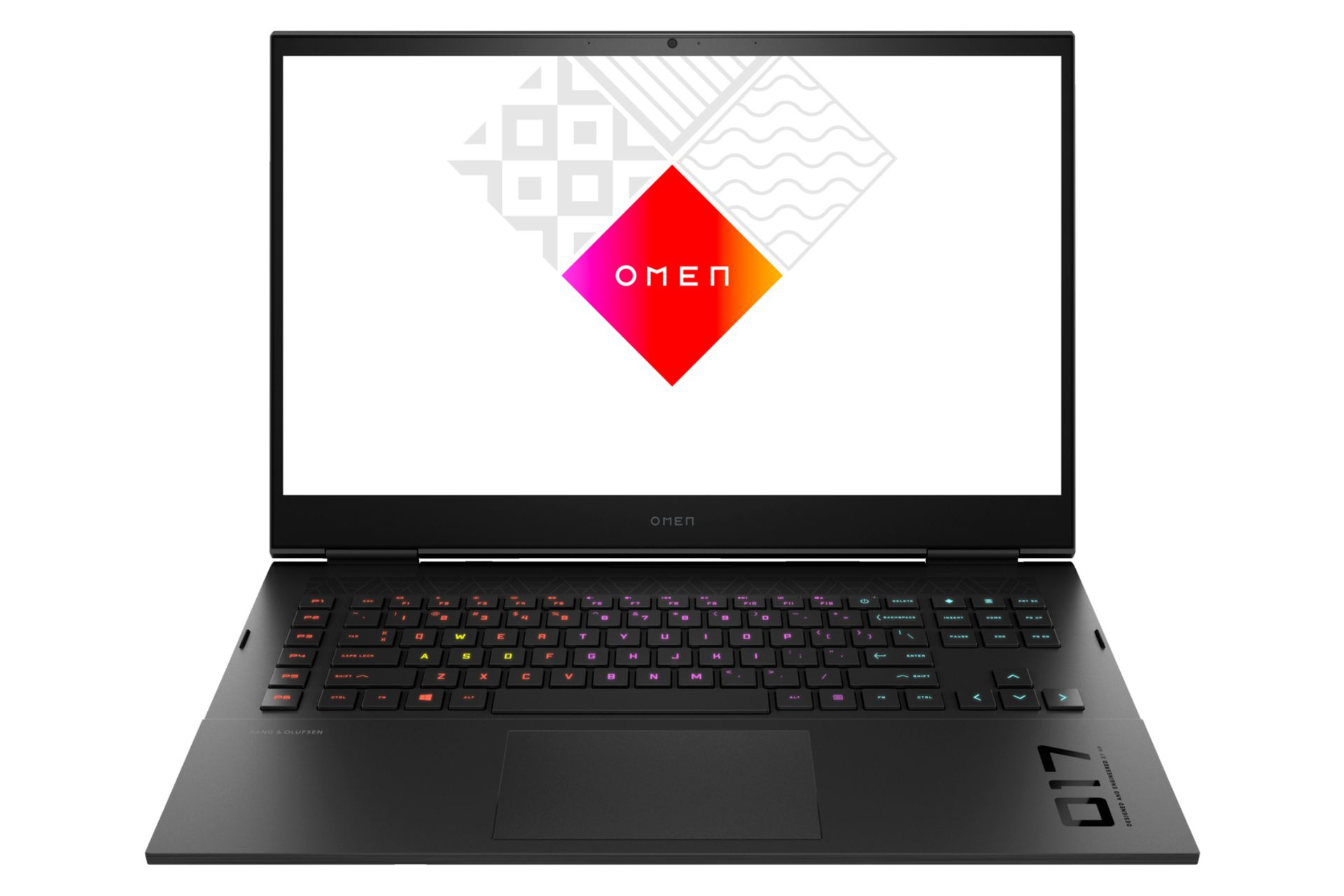 نمای روبه روی لپ تاپ اچ پی اومن مدل-HP OMEN 17-CK200