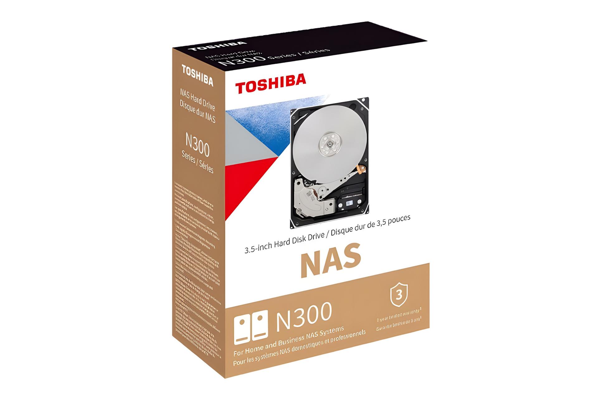 جعبه هارد دیسک توشیبا Toshiba N300 3.5 Inch 10TB