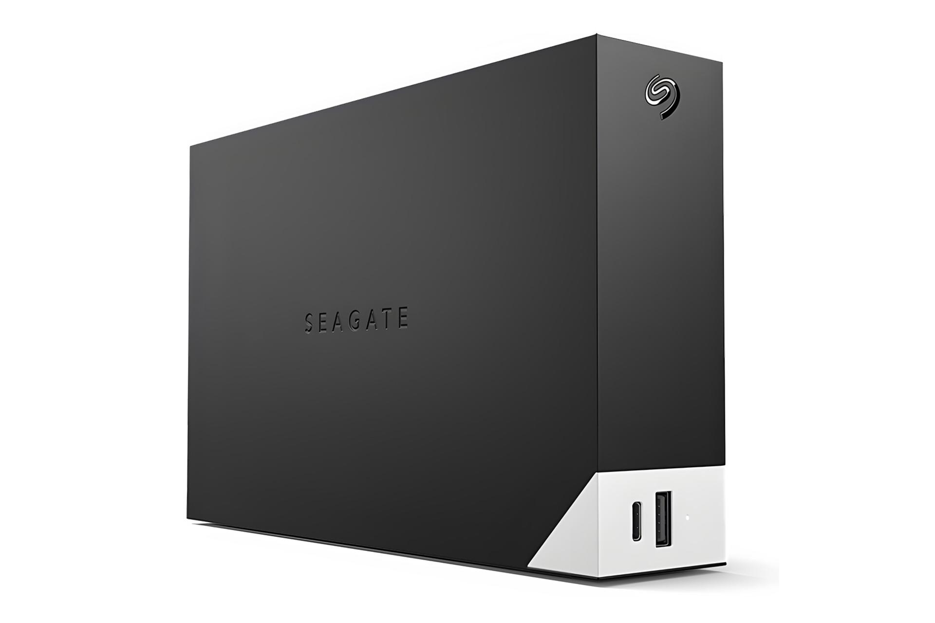 نمای چپ هارد دیسک سیگیت Seagate One Touch Hub 3.5 Inch 14TB
