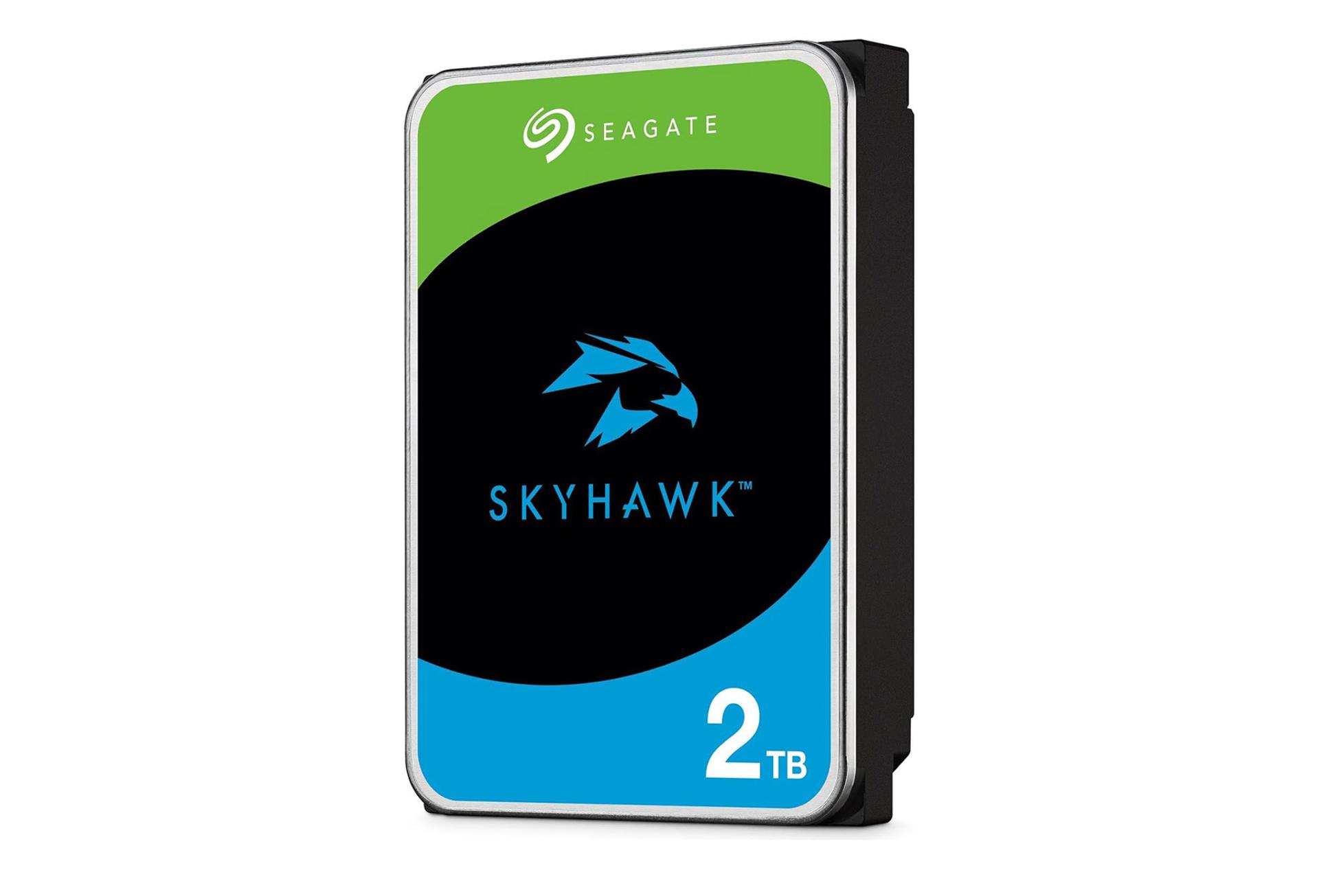 نمای کناری هارد دیسک سیگیت Seagate SkyHawk ST2000VX017 3.5 Inch 2TB