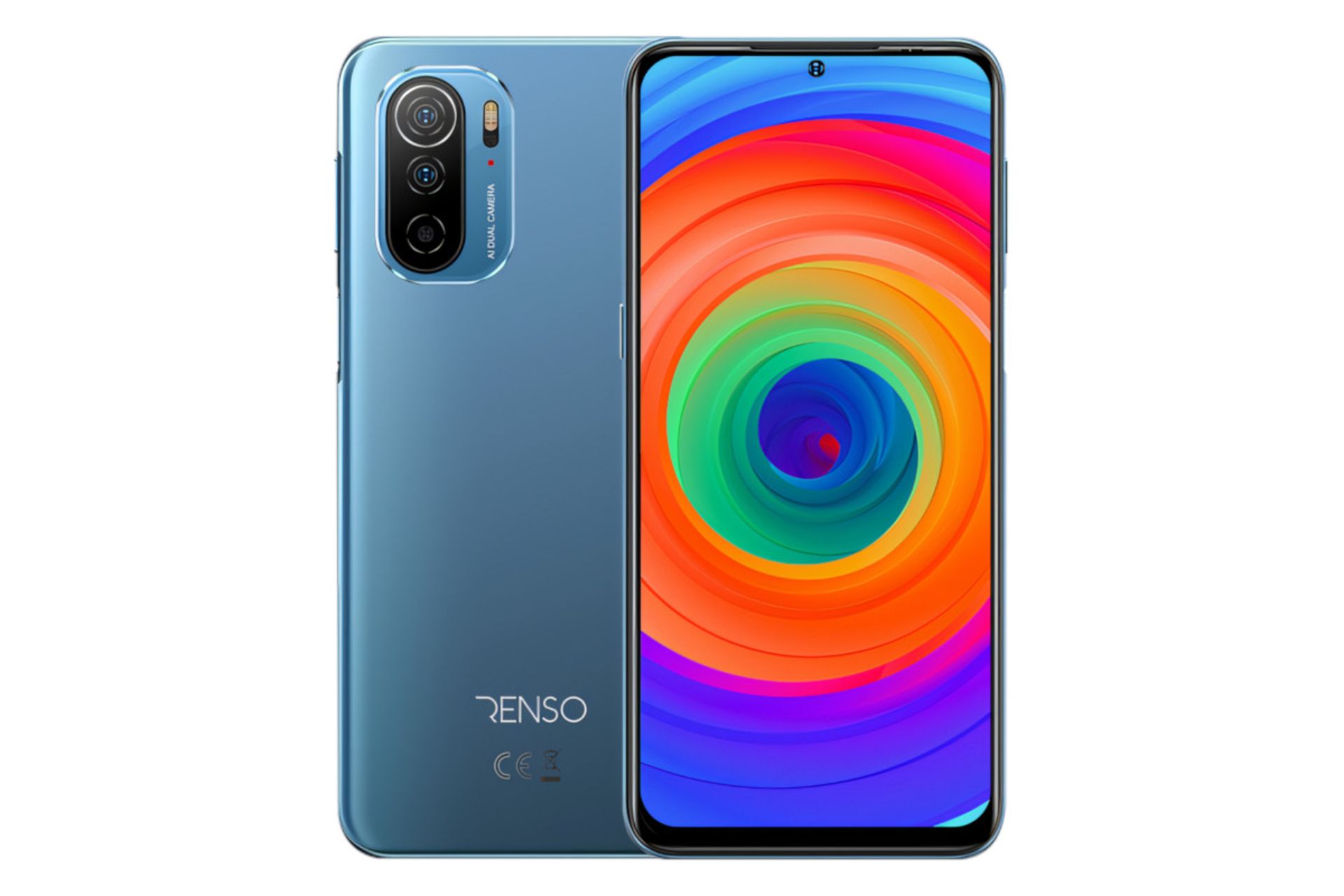 پنل جلو و پشت گوشی موبایل رنسو Renso Nep N3 آبی