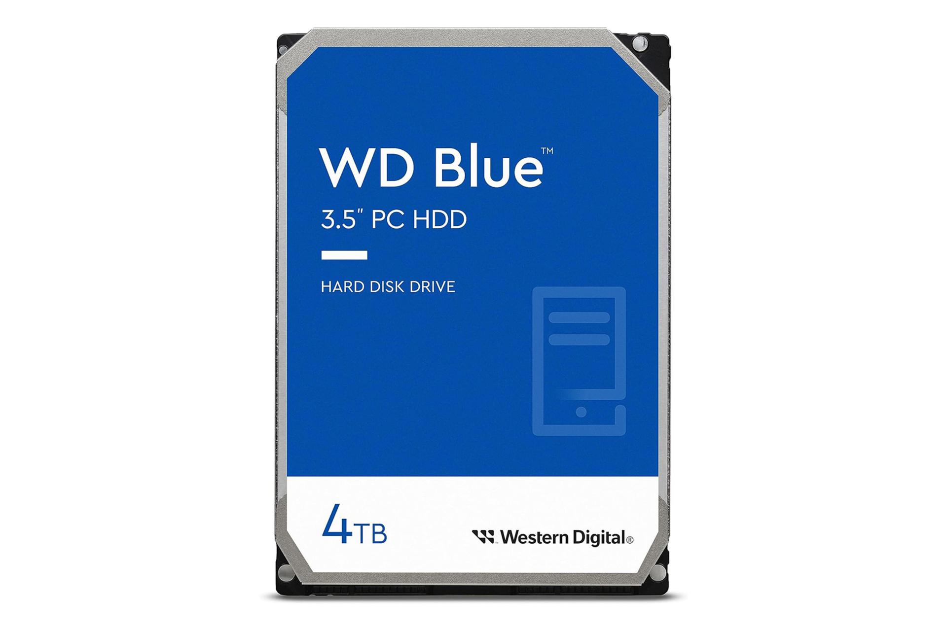 مرجع متخصصين ايران هارد ديسك وسترن ديجيتال Western Digital Blue WD40EZAX 3.5 Inch 4TB