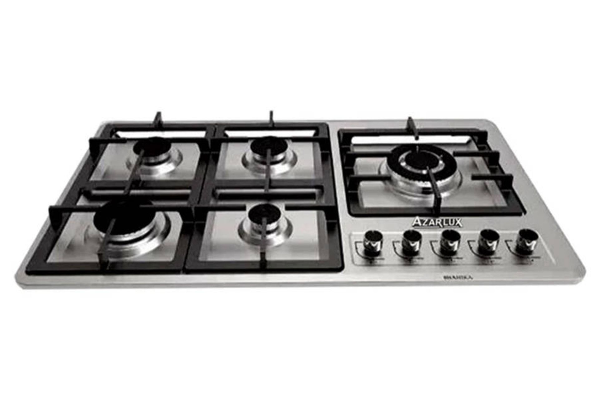 نمای جلوی اجاق گاز صفحه ای آذرلوکس SM1