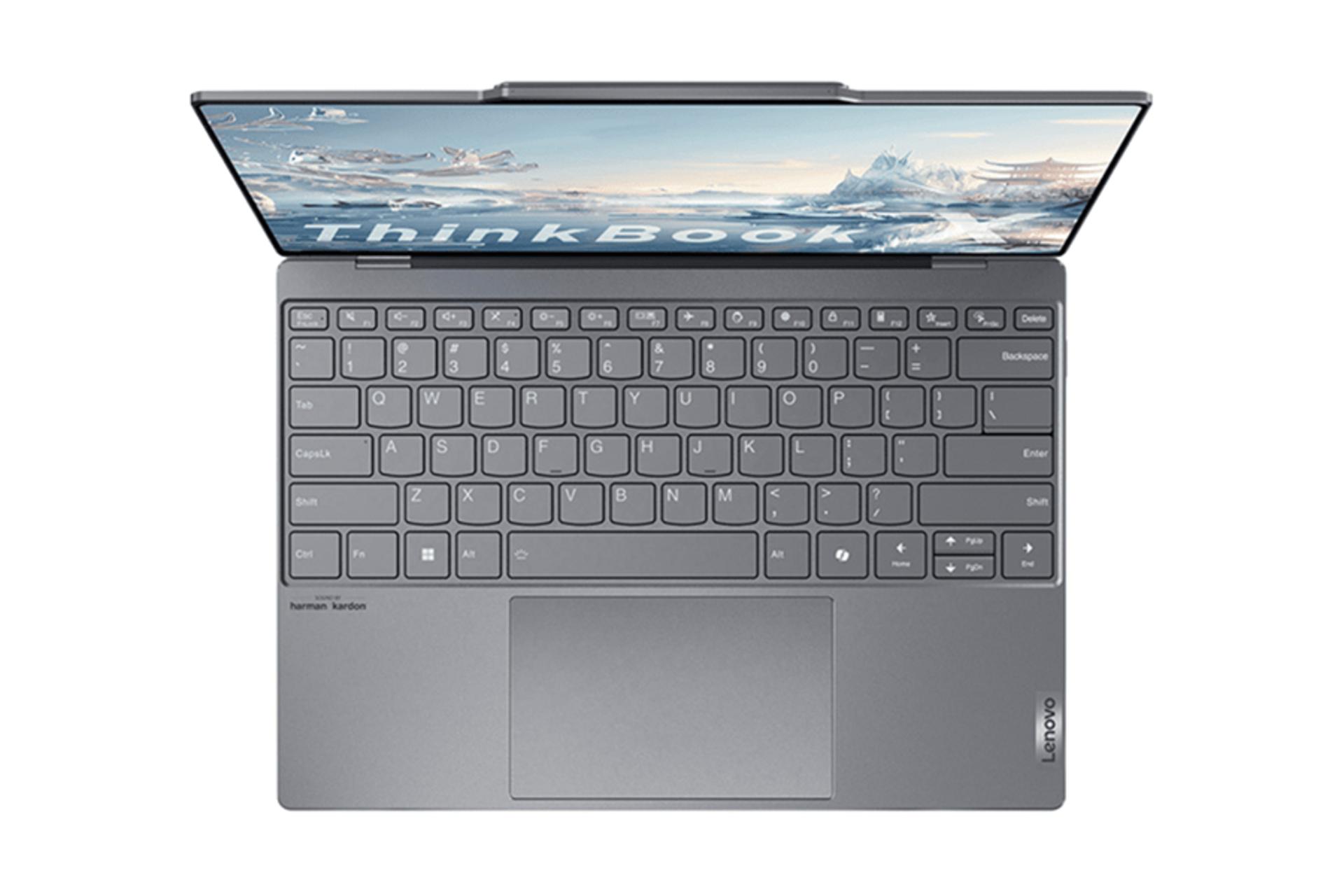 لپ تاپ لنوو Lenovo Thinkbook X نمای بالا و کیبورد