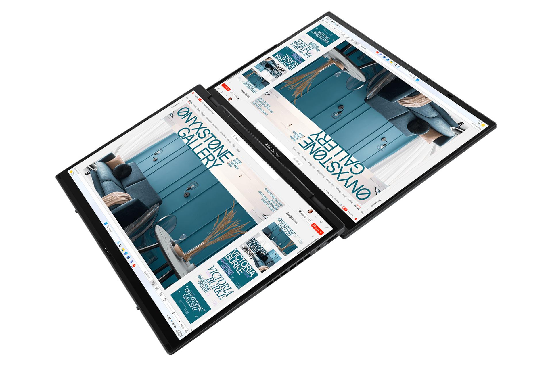 لپ تاپ ایسوس ASUS Zenbook DUO UX8406MA با نمایشگر دوم