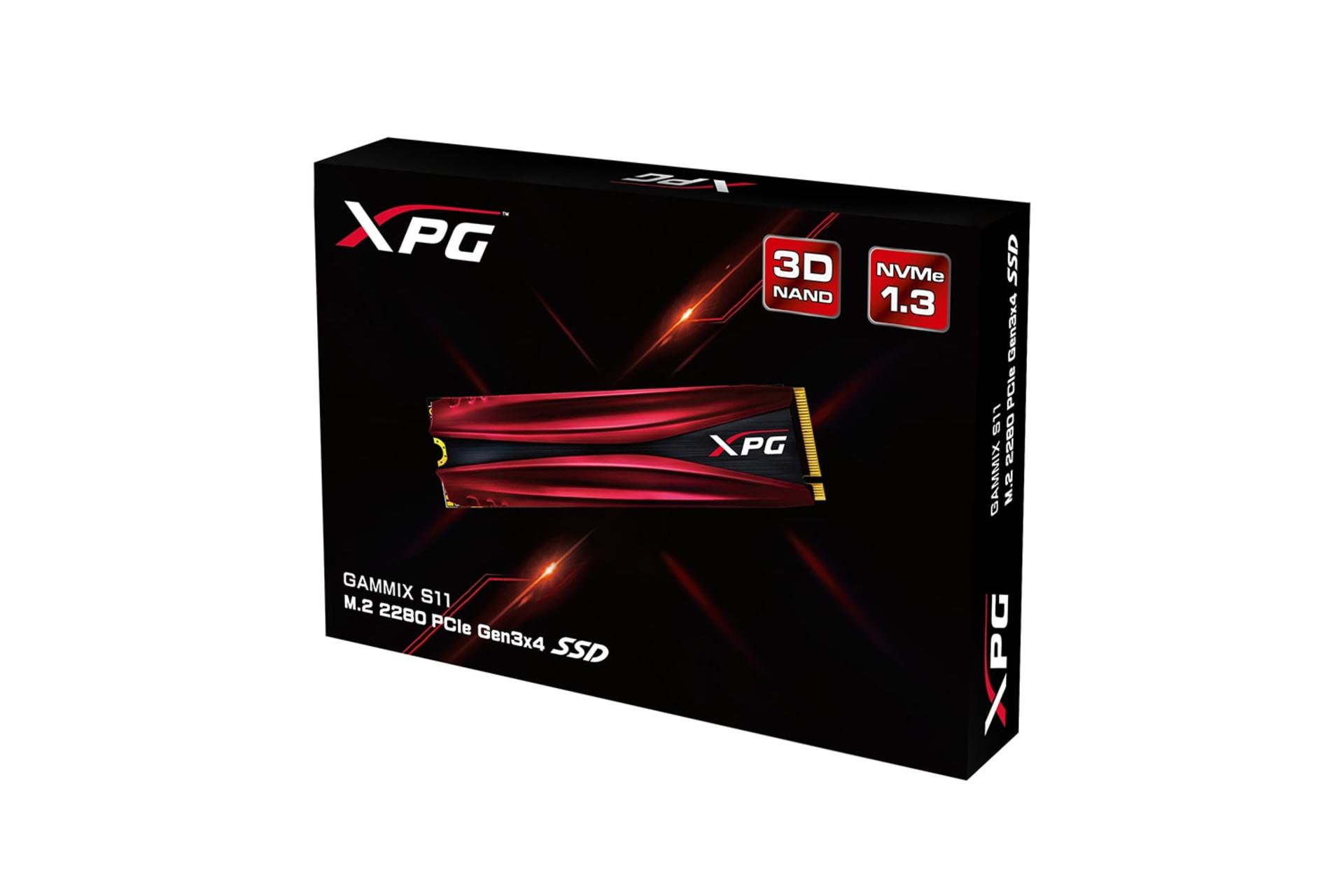 جعبه اس اس دی ای دیتا XPG GAMMIX S11 NVMe M.2
