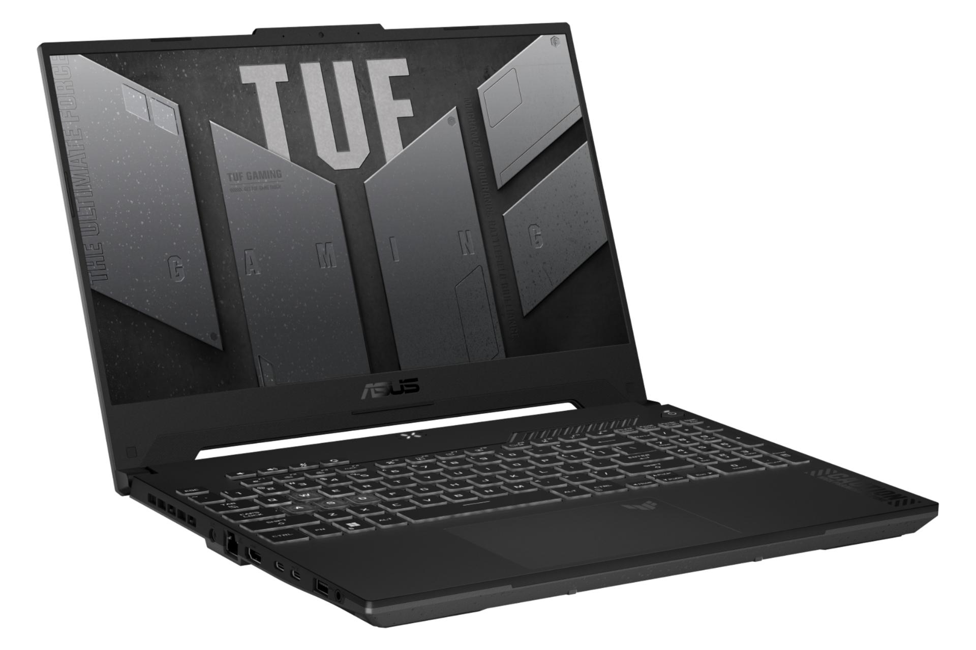 نمای سمت چپ لپ تاپ گیمینگ ایسوس مدل-TUF Gaming F15 FX507VI مقاله از پژواک | مرجع تخصصی بازار موبایل ایران