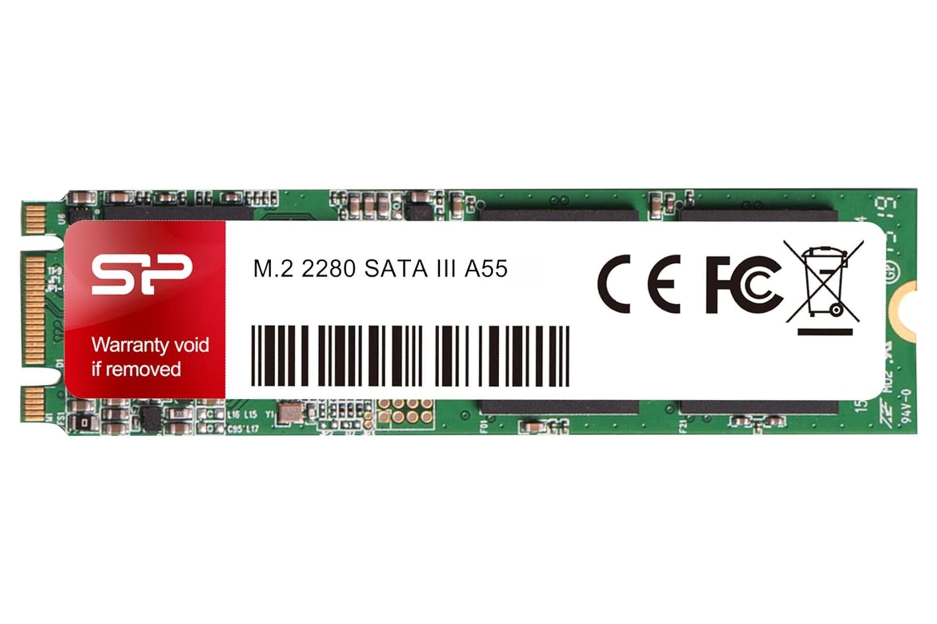 مرجع متخصصين ايران اس اس دي سيليكون پاور A55 SATA M.2