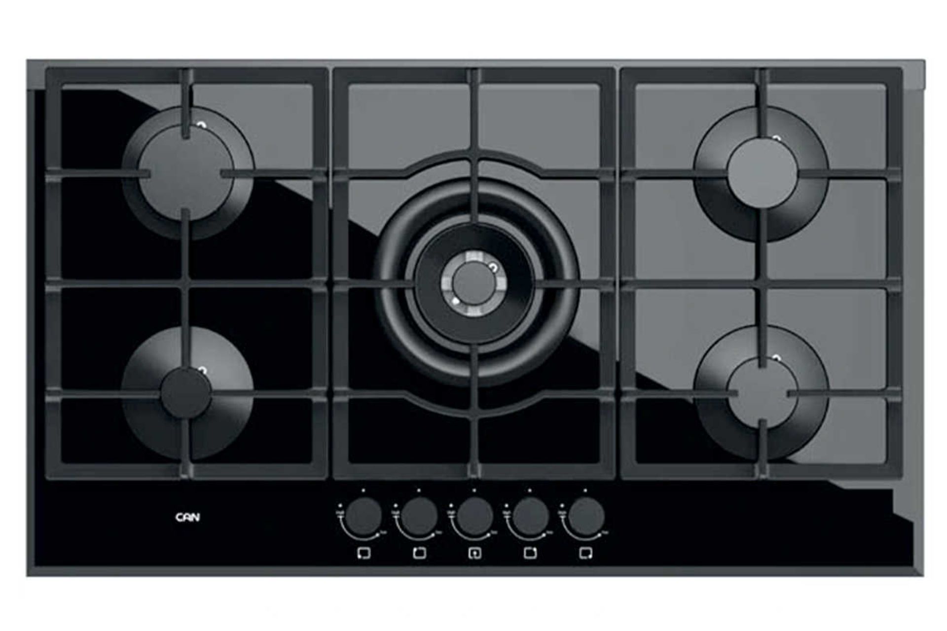 نمای بالای اجاق گاز صفحه ای کن لیناک S