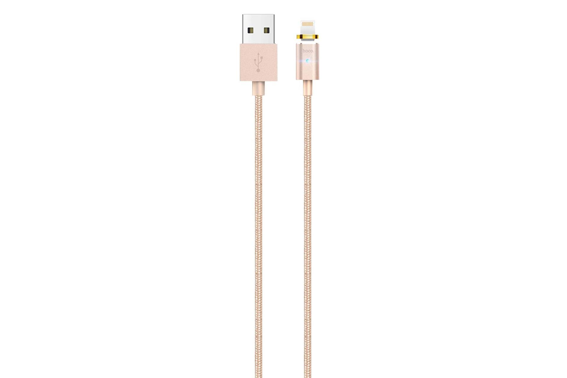 کابل شارژ USB هوکو Type-A به Lightning مدل U16 با طول 1.2 متر