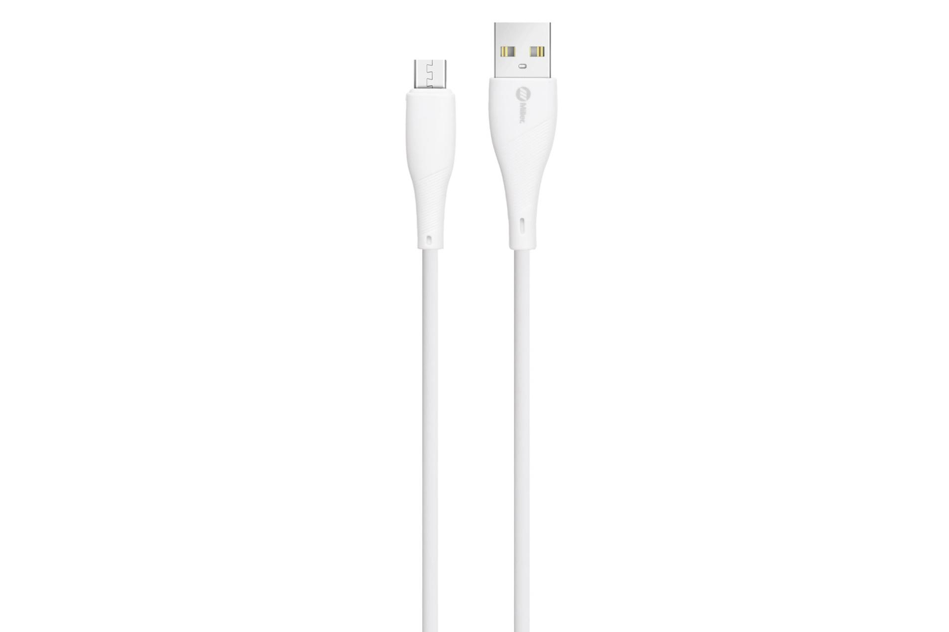 کابل شارژ USB میلر Type-A به Micro-USB مدل CA-1124 با طول 1 متر