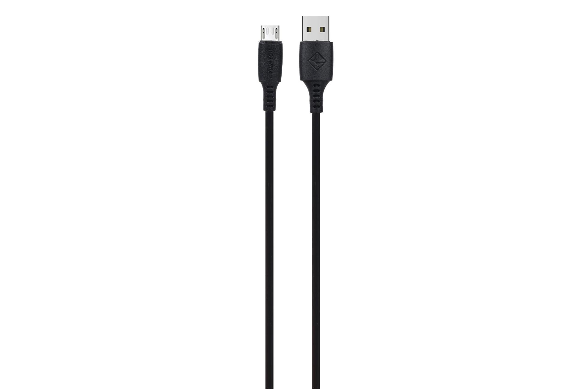 کابل شارژ USB کلومن Type-A به Micro-USB مدل KD-67 با طول 1 متر