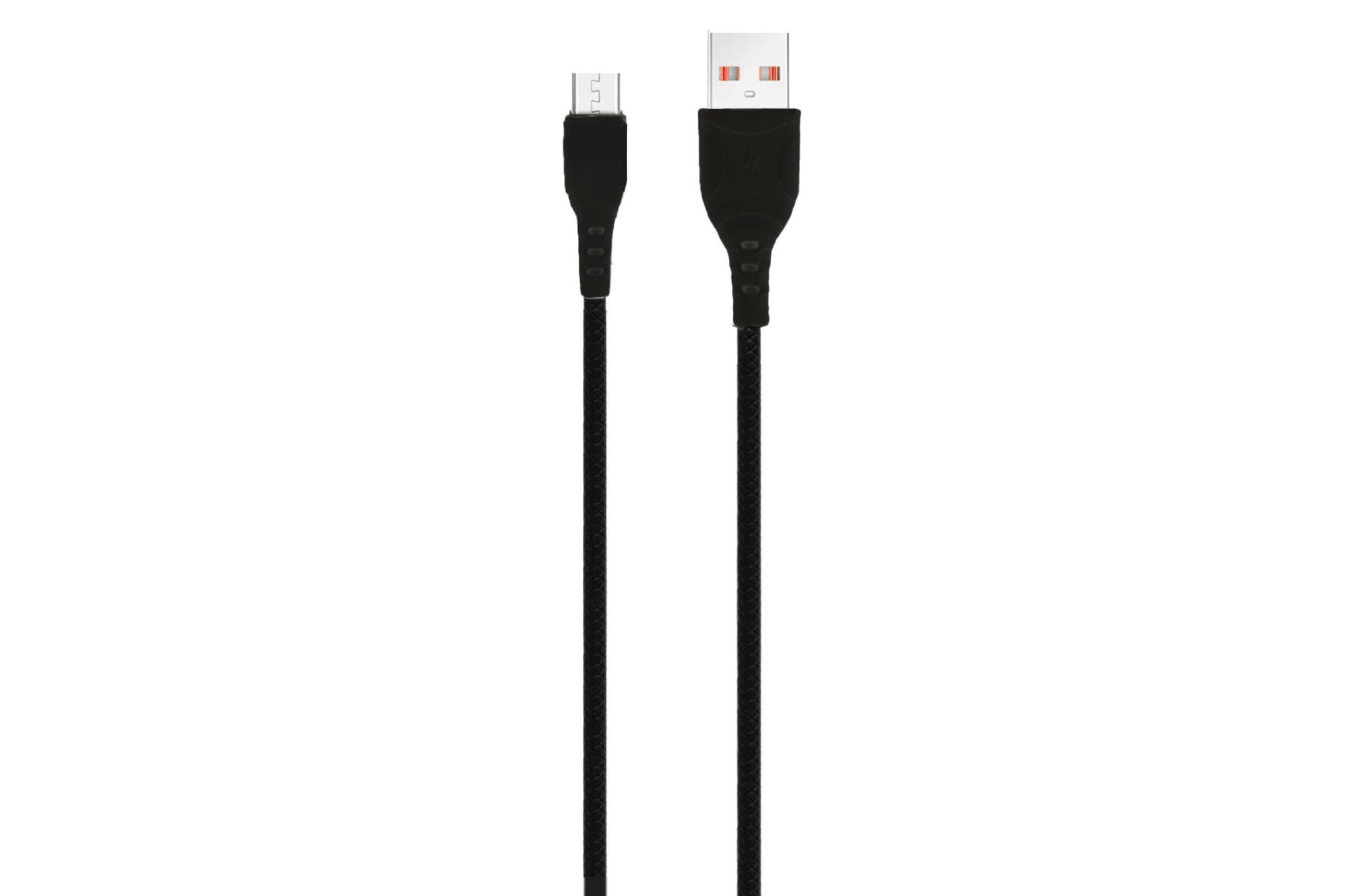 کابل شارژ USB موسوری Type-A به Micro-USB مدل M101V با طول 2 متر