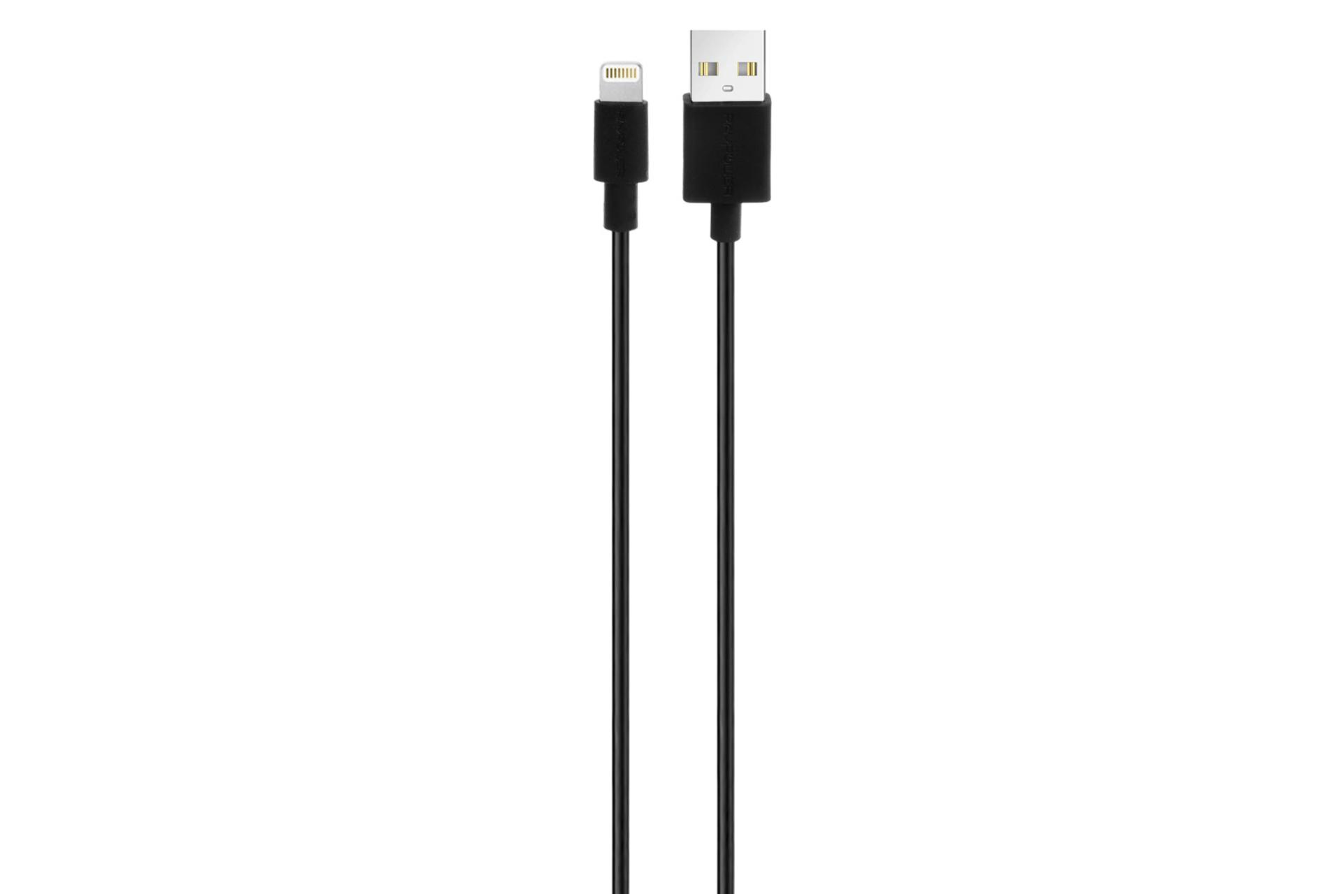 کابل شارژ USB راوپاور Type-A به Lightning مدل RP-CBO29 با طول 0.2 متر