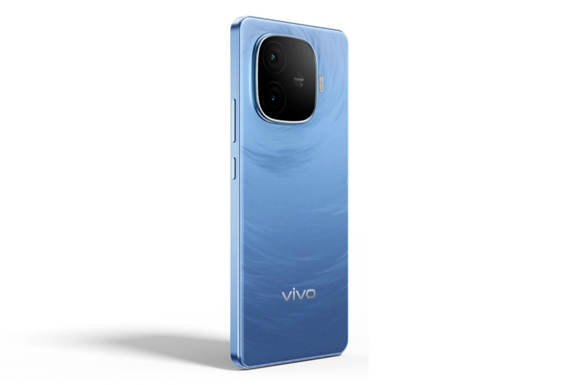 پنل پشت و چینش دوربین گوشی موبایل ویوو vivo Y200 GT آبی