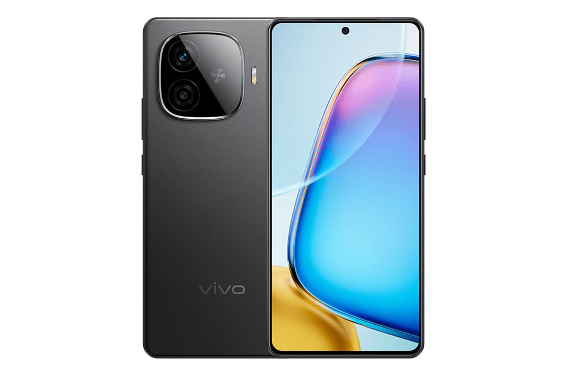 پنل جلو و پشت گوشی موبایل ویوو vivo Y200 GT مشکی