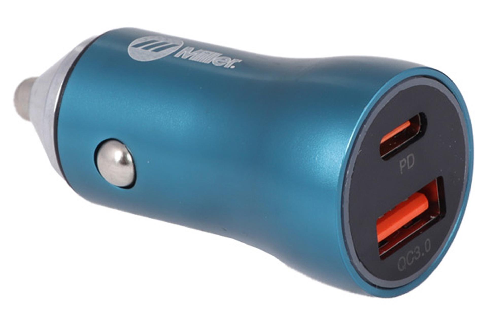 نمای پورت های شارژر میلر مدل-M-CH104