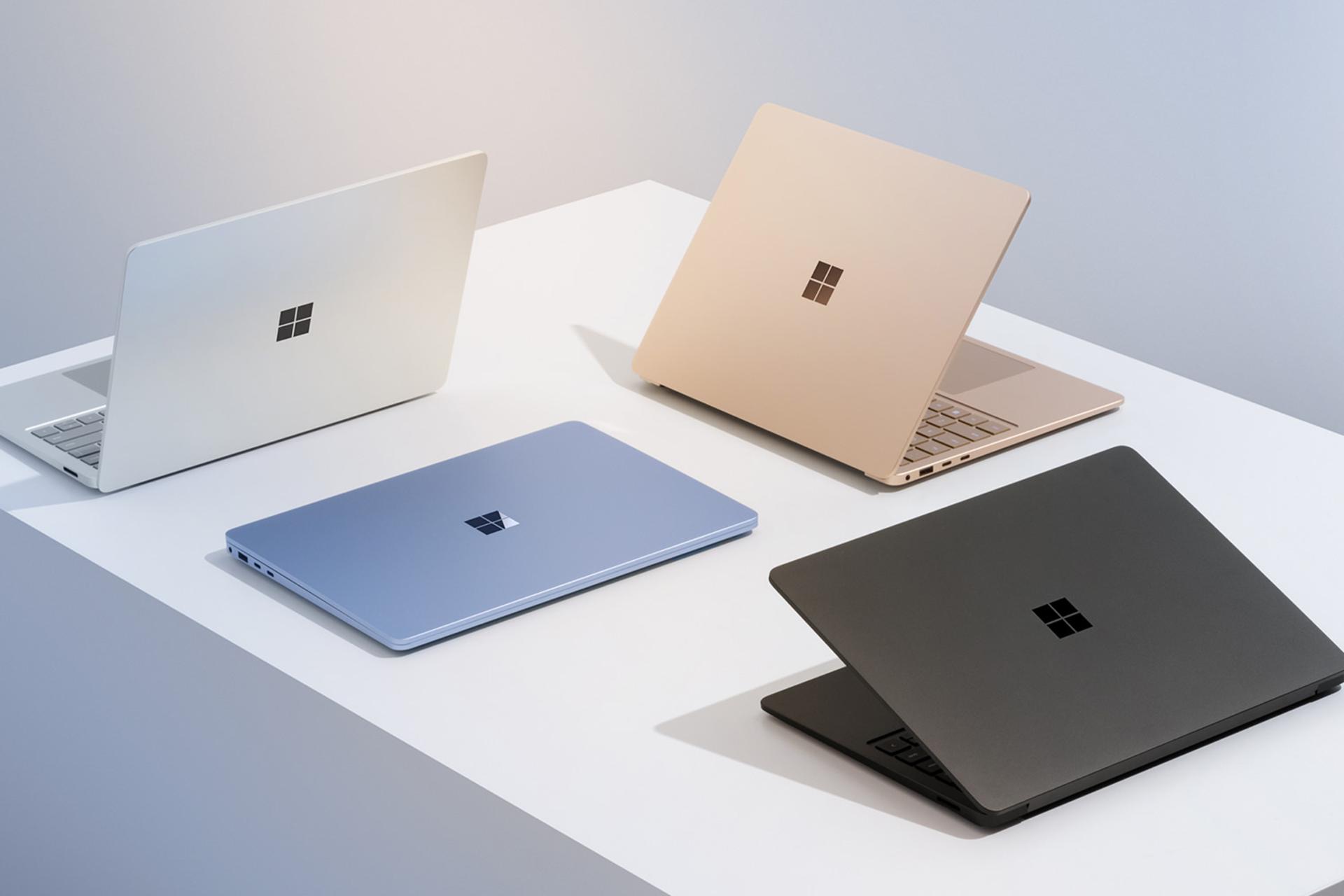 مرجع متخصصين ايران مايكروسافت سرفيس لپ تاپ Microsoft Surface Laptop 2024 رنگ هاي مختلف