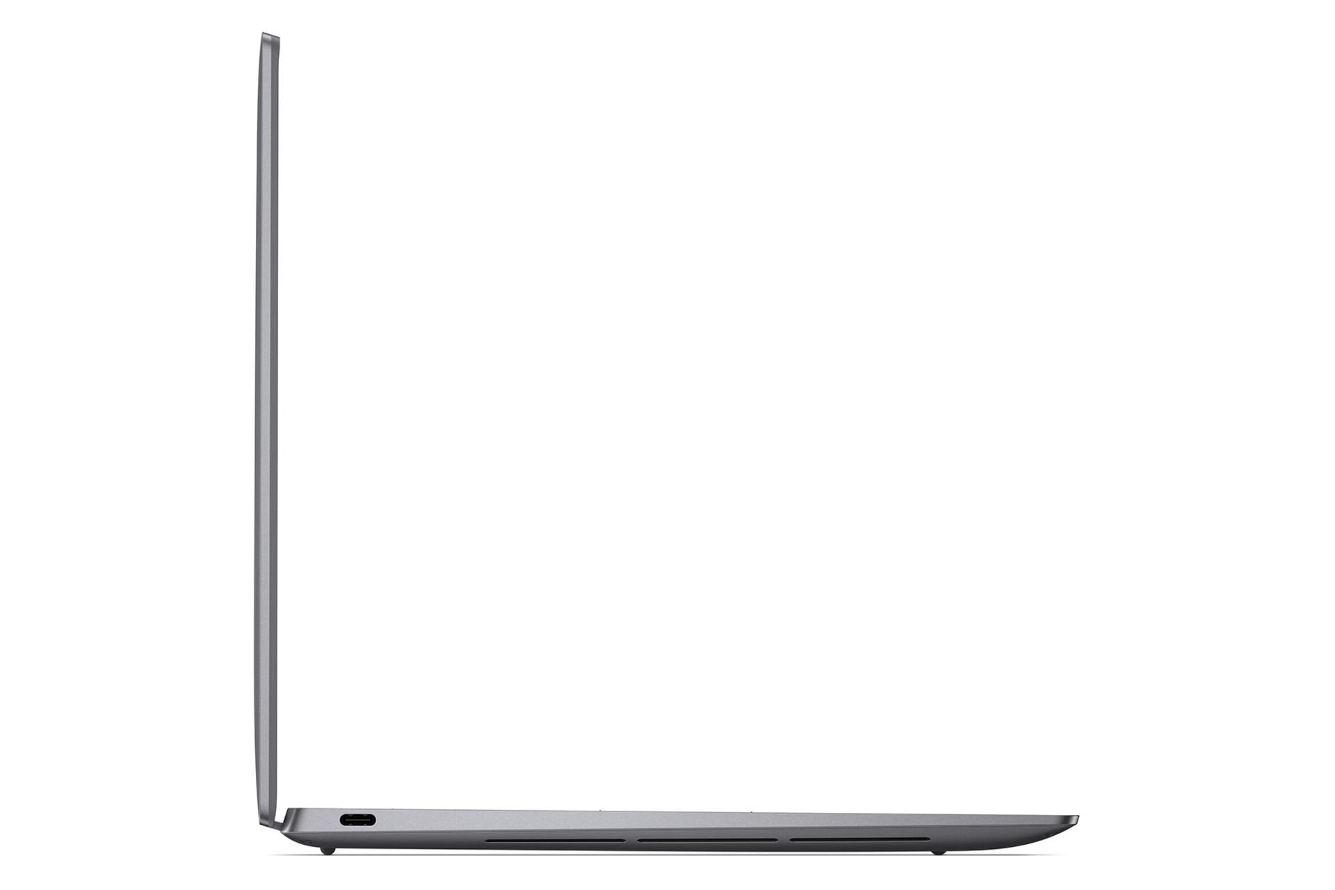 لپ تاپ دل Dell XPS 13 9345 نمای چپ و درگاه تایپ سی
