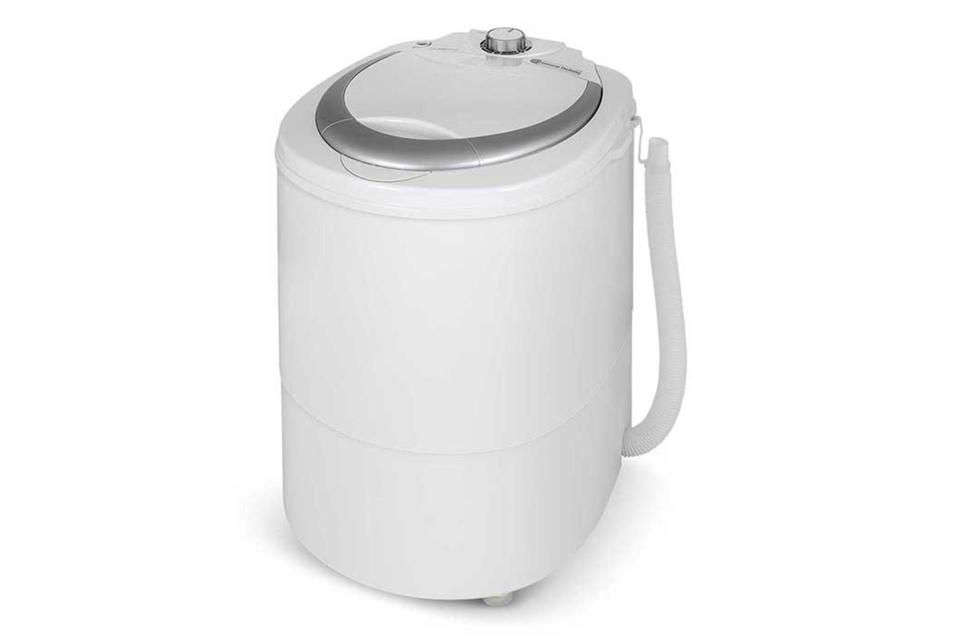 ماشین لباسشویی جنرال تکنیک General Technic SH-MW2712 نمای جلو درب سفید