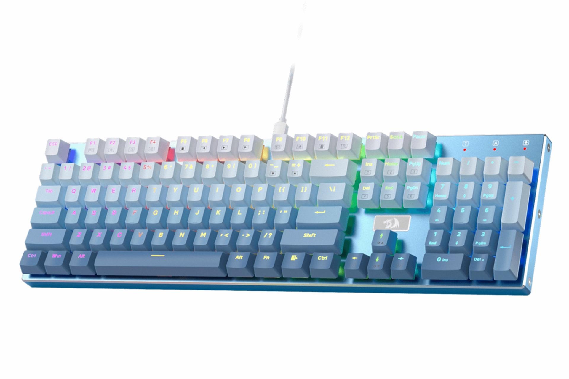ابعاد و اندازه کیبورد ردراگون K556 GWB RGB