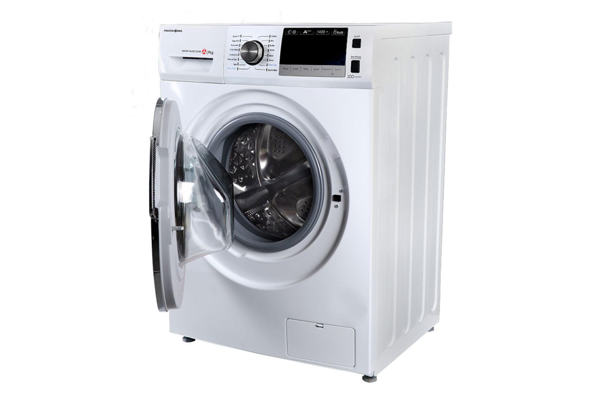 ماشین لباسشویی پاکشوما Pakshoma BWF-40103 نمای راست درب باز