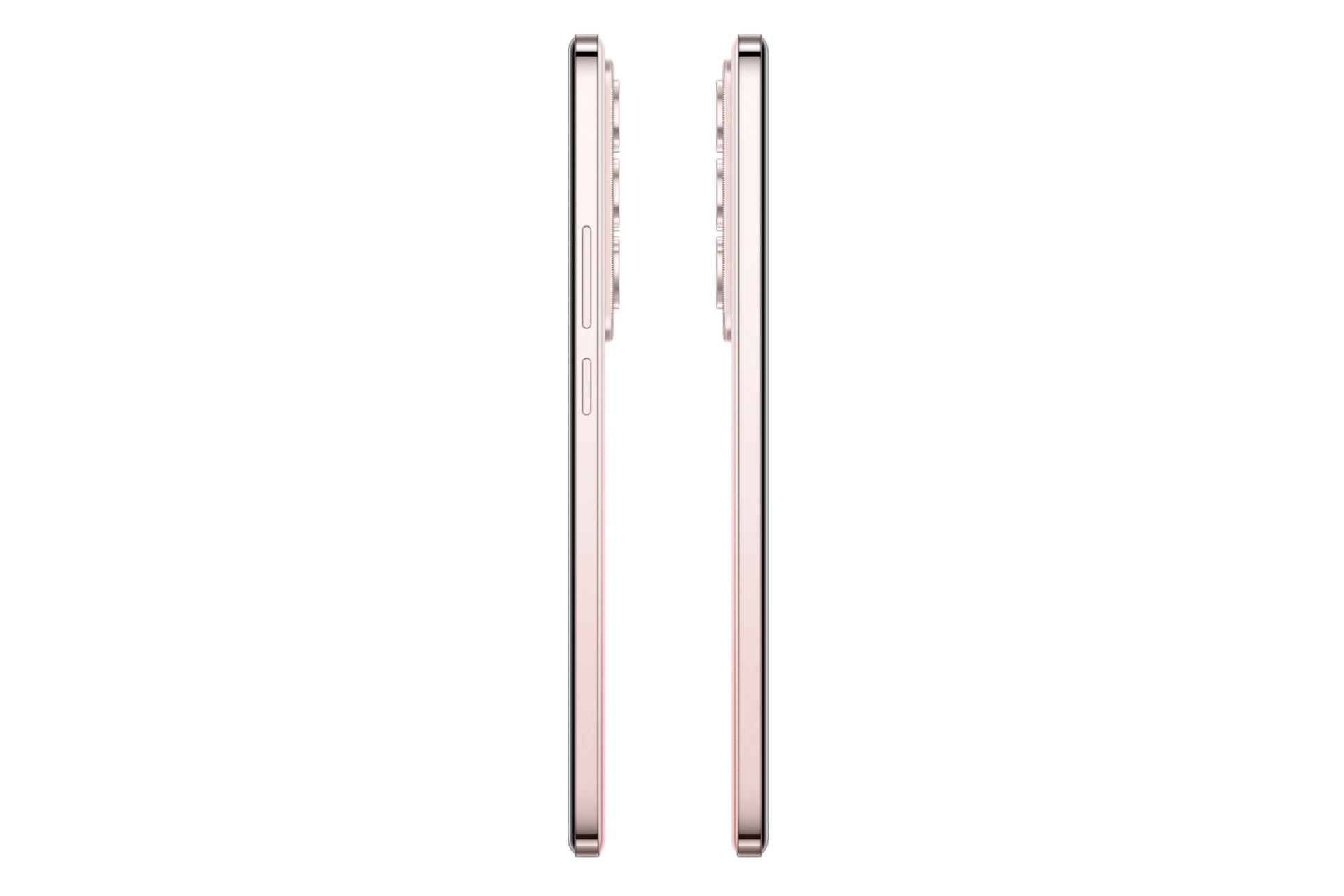 لبه کناری گوشی موبایل Reno12 اوپو نسخه چین صورتی / Oppo Reno12 China